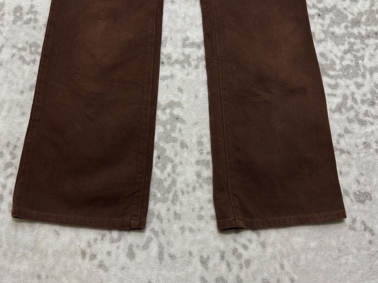 Lee Flared Miss Lee Bootcut Brown Usa Denim Jeans Size US 27 - 7 Thumbnail