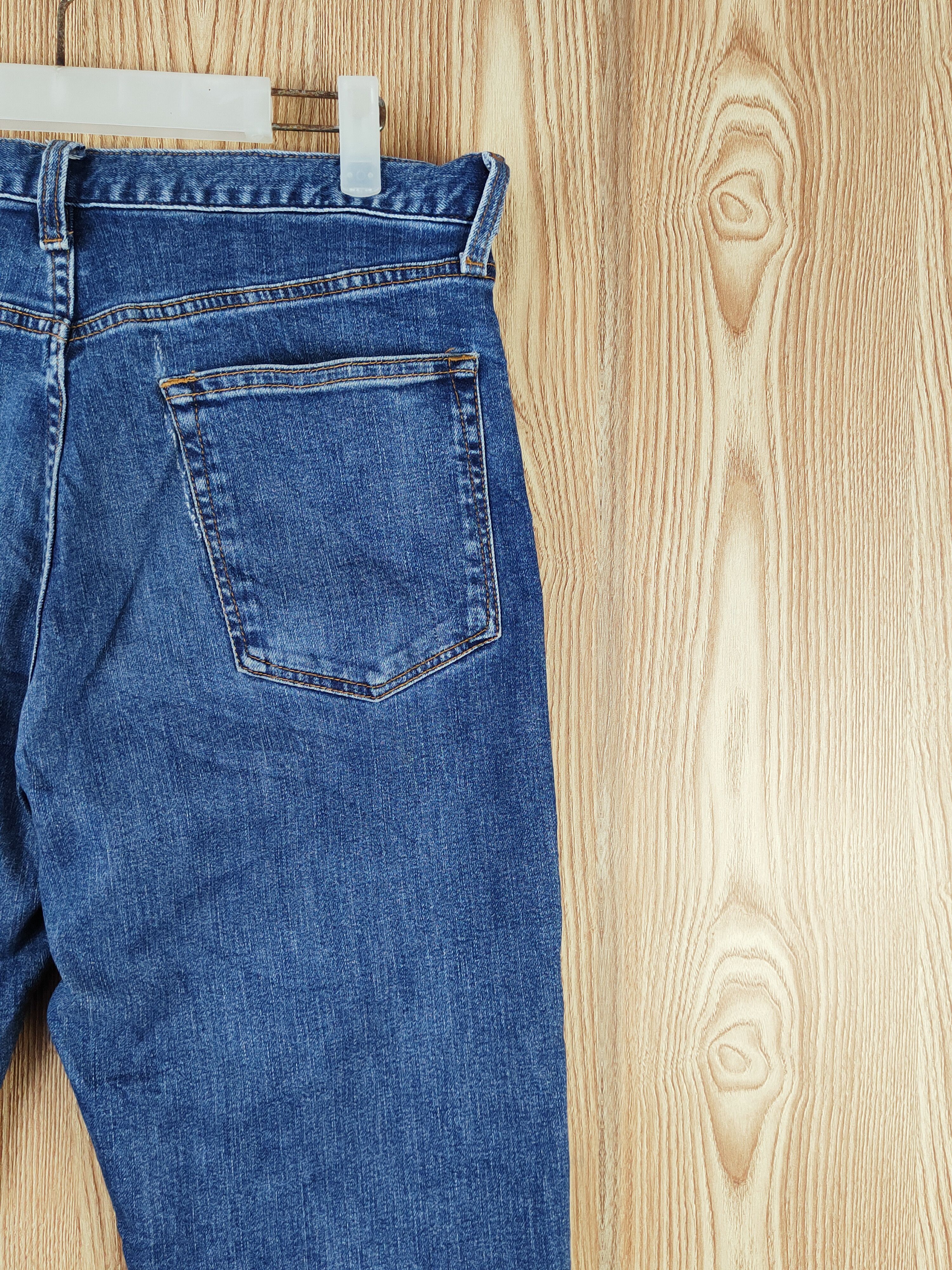 GU GU Blue Distressed Ripped Jeans #S2694 Size US 32 / EU 48 - 11 Thumbnail