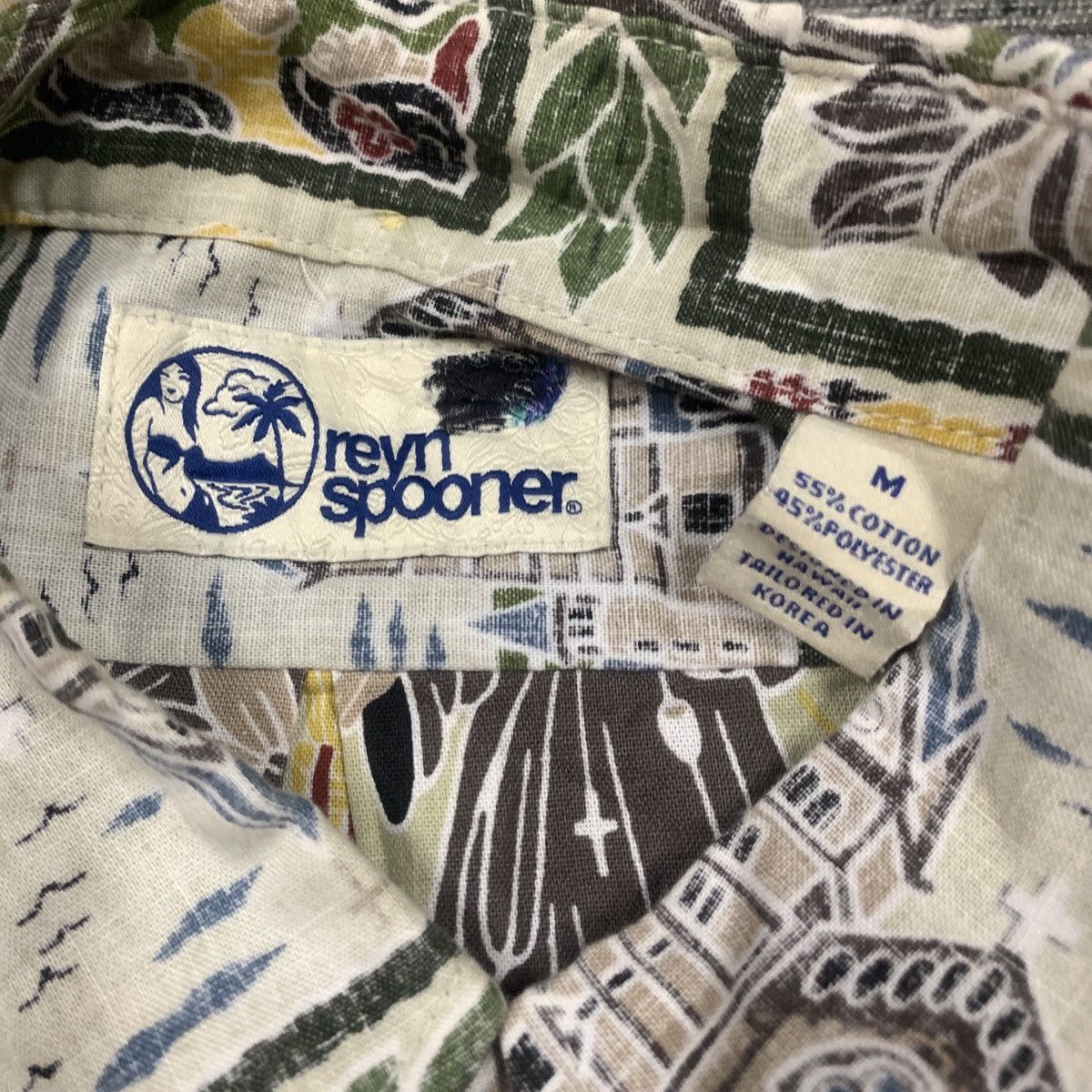 Reyn Spooner Reyn Spooner Dietrich Varez Father Damien Hawaiian Shirt Size US M / EU 48-50 / 2 - 9 Thumbnail