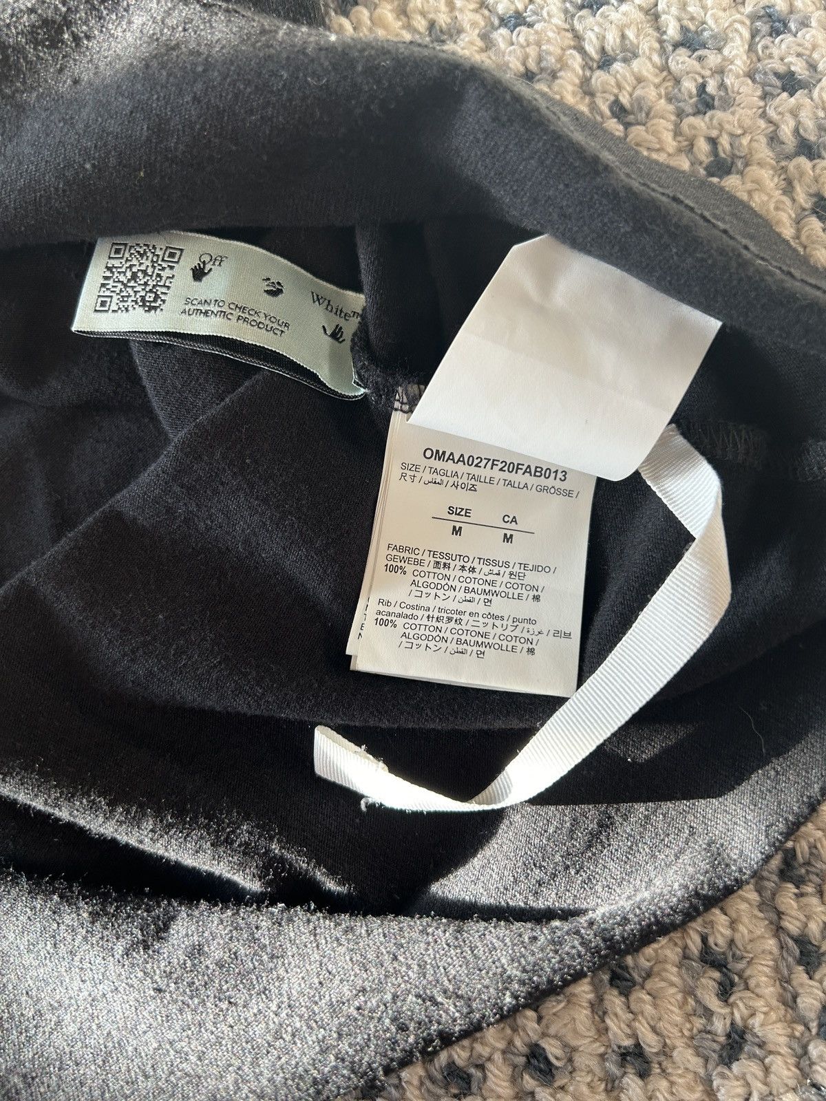 Off-White Off-White Handshake Tee Size US M / EU 48-50 / 2 - 5 Thumbnail