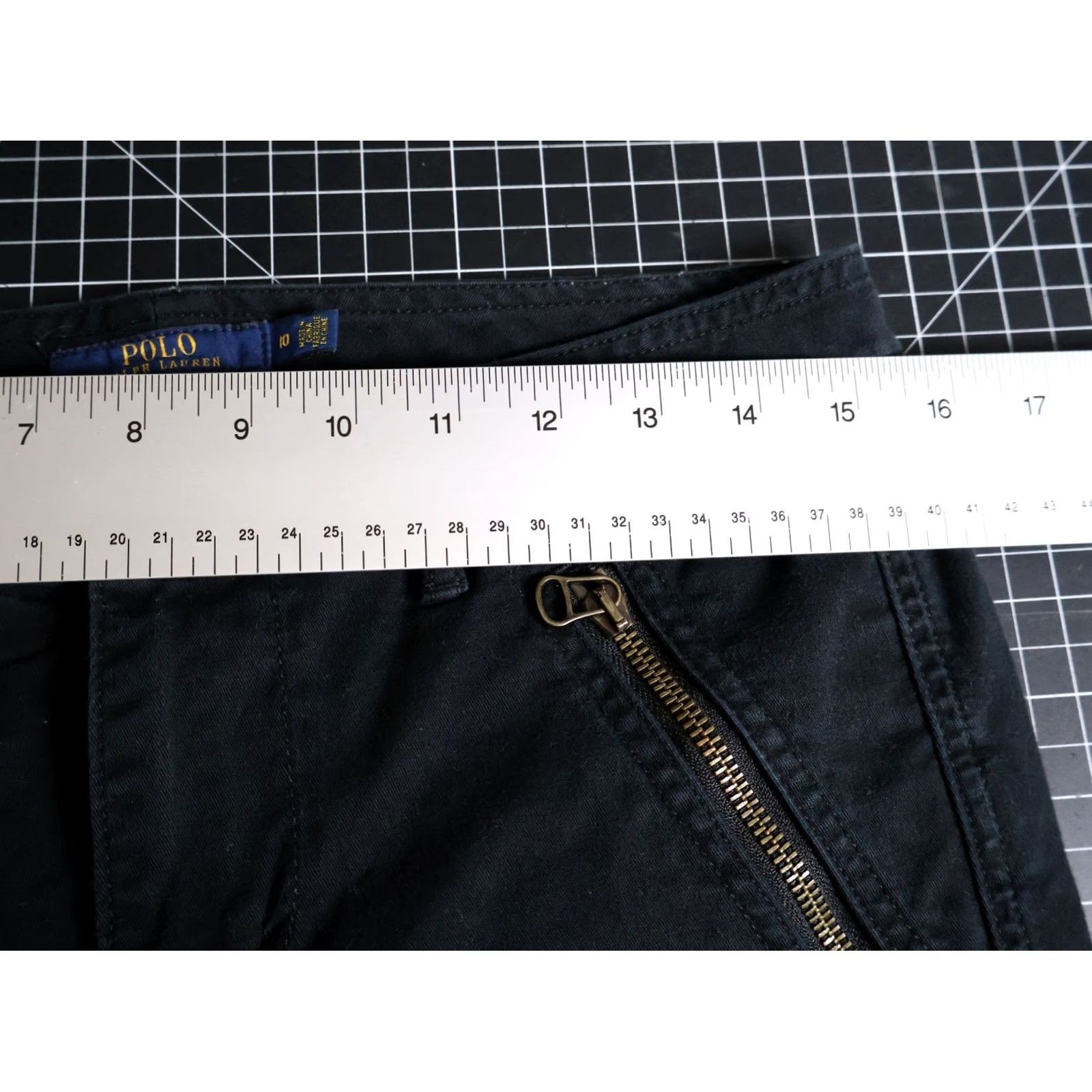 Polo Ralph Lauren Polo Ralph Lauren Pants Women's 10 Zip Cargo Black Gorpcore Military Pockets Casual Modern Size 32" / US 10 / IT 46 - 5 Thumbnail