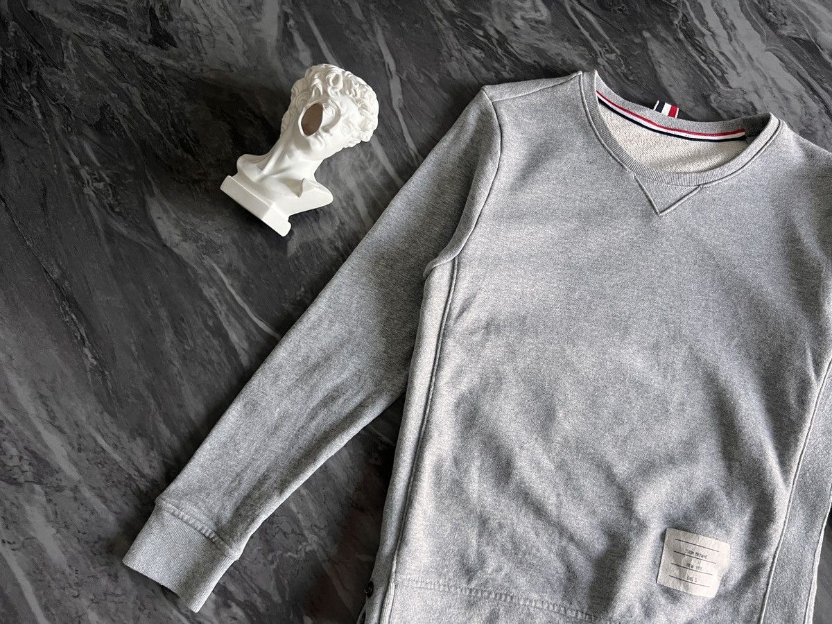 Thom Browne Thom Browne : Long Sleeve Side Stripe Button Ups Size US S / EU 44-46 / 1 - 5 Thumbnail