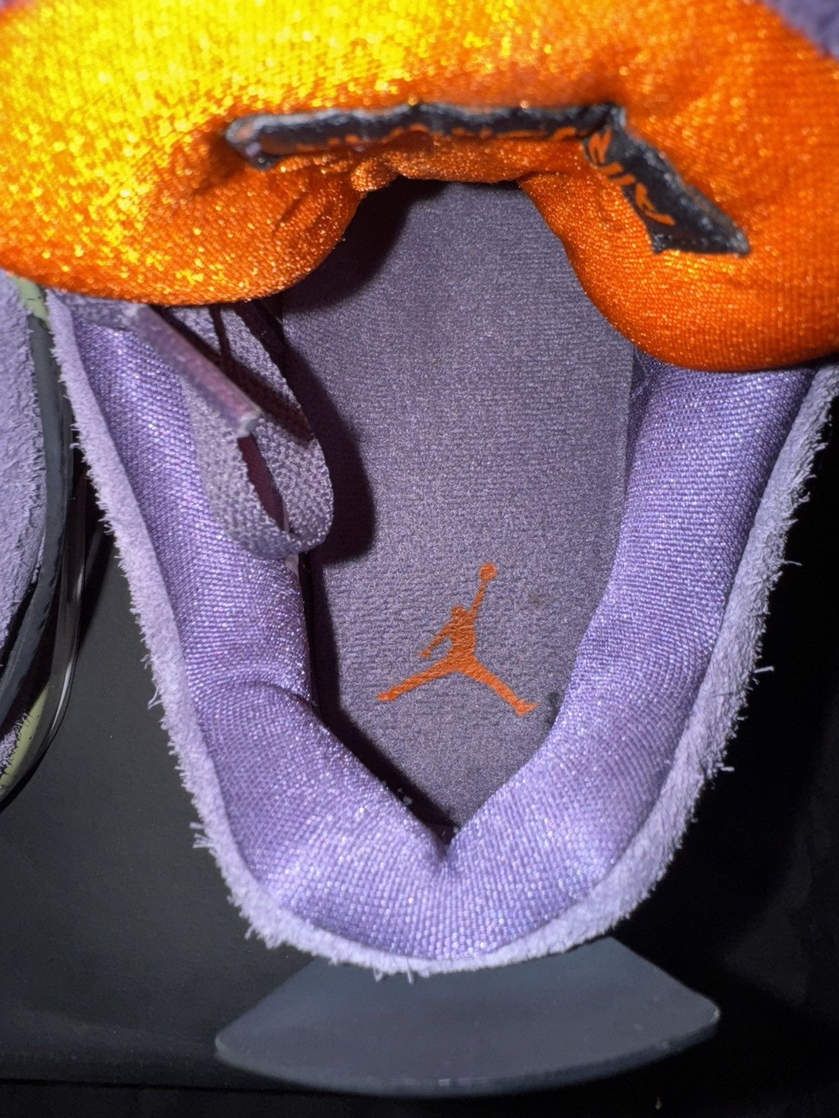Jordan Brand × Nike WMNS AIR JORDAN 4 RETRO CANYON PURPLE Size US 10.5 / EU 43-44 - 7 Thumbnail