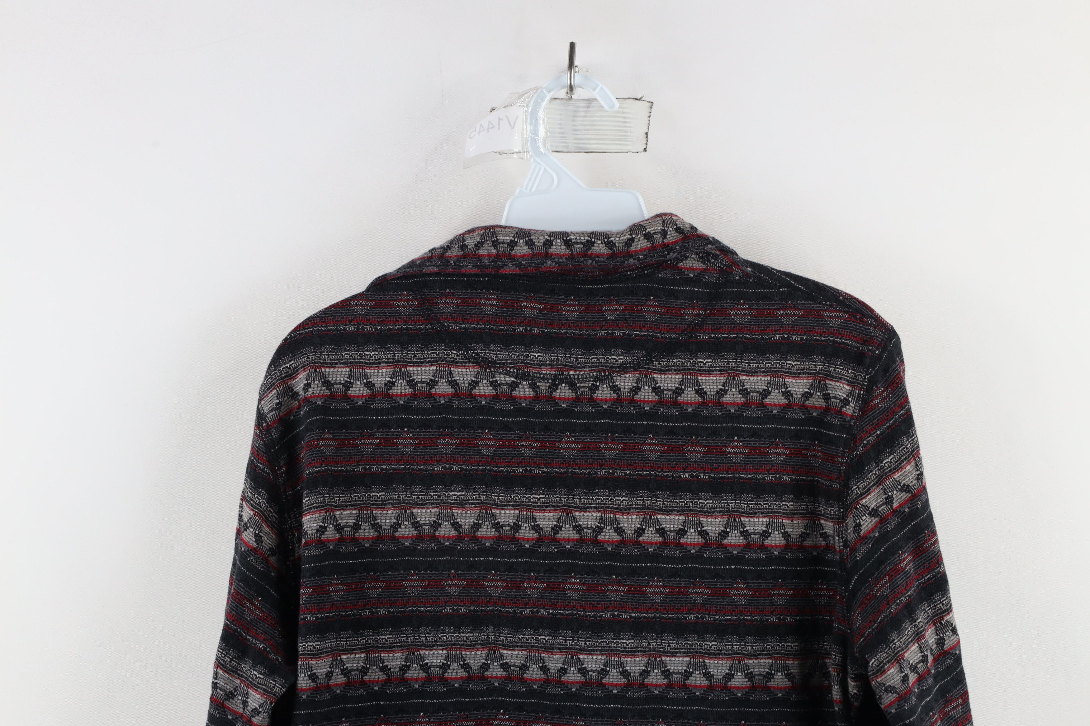 Vintage × Woolrich Woolen Mills Vintage Woolrich Fair Isle Knit Half Zip Pullover Sweater Size M / US 6-8 / IT 42-44 - 8 Thumbnail