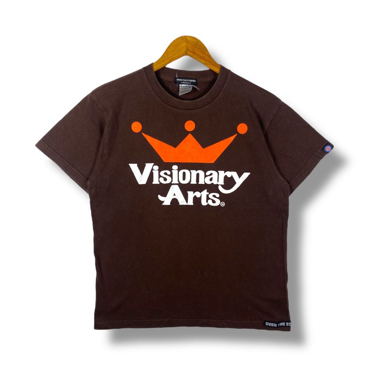OVER THE STRiPES OVER THE STRIPES Visionary Art Graphic Faded Tee Shirt Size US M / EU 48-50 / 2 - 1 Thumbnail