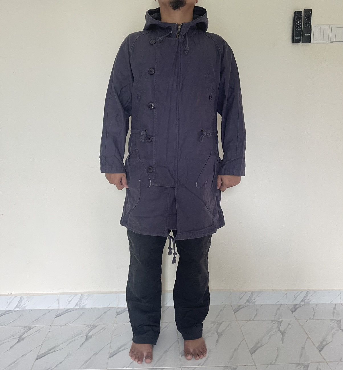 Issey Miyake Ne-net Issey Miyake Fish Tail Parka Size US M / EU 48-50 / 2 - 12 Thumbnail