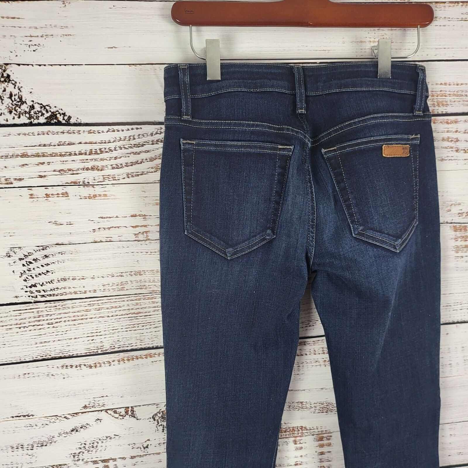 Joe's Joes Skinny Ankle Jeans 26 Womens Mid Rise Dark Wash Denim Size 26" / US 2 / IT 38 - 7 Thumbnail