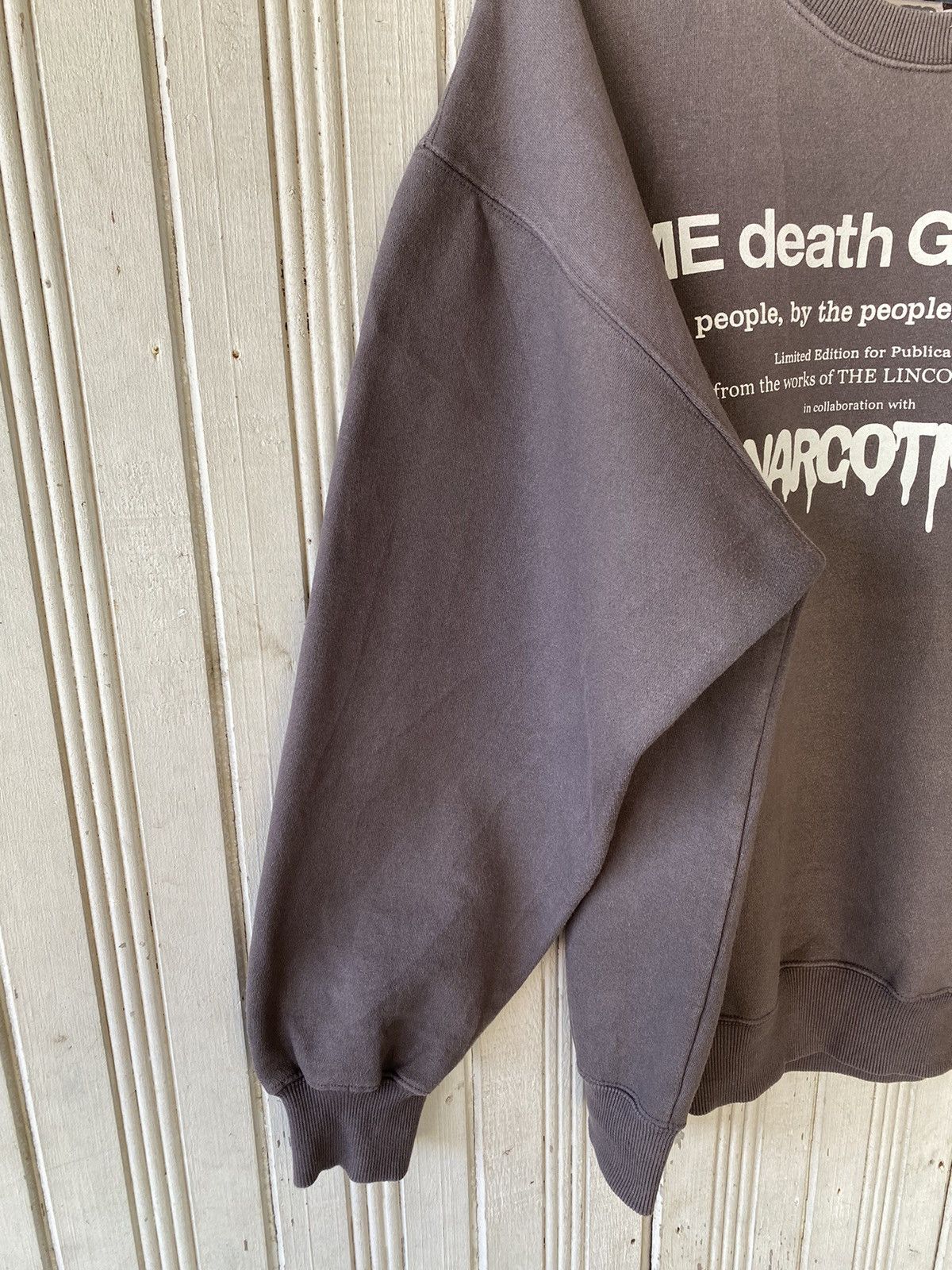 Vintage Vintage Narcotic Come Death Graphich Sweatshirt Size US L / EU 52-54 / 3 - 6 Thumbnail