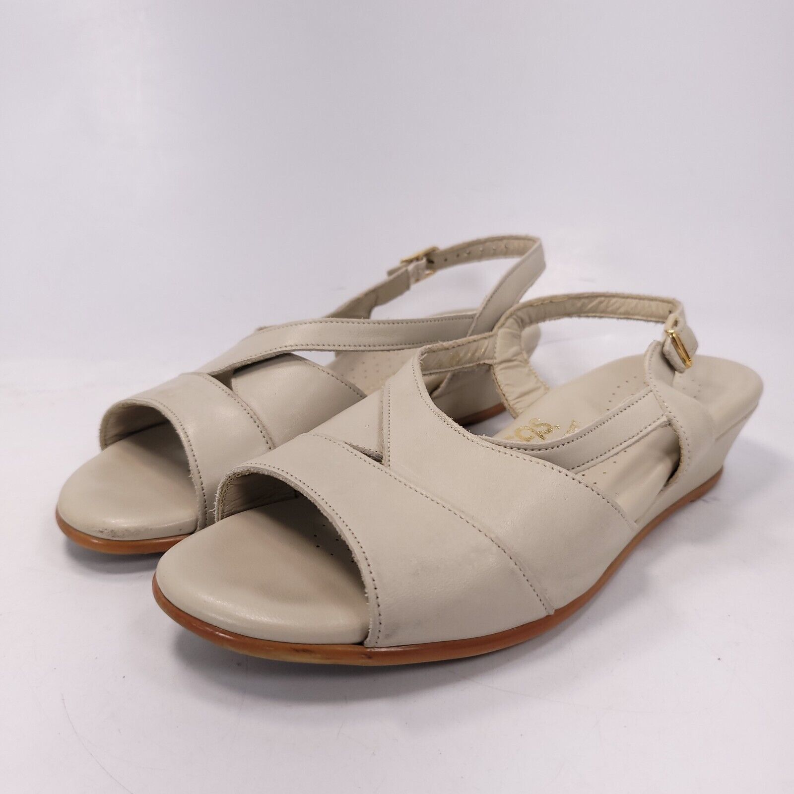 SAS SAS Tripad Comfort Ankle Strap Sandal Womens Size 6 Beige Size US 6 / IT 36 - 1 Thumbnail