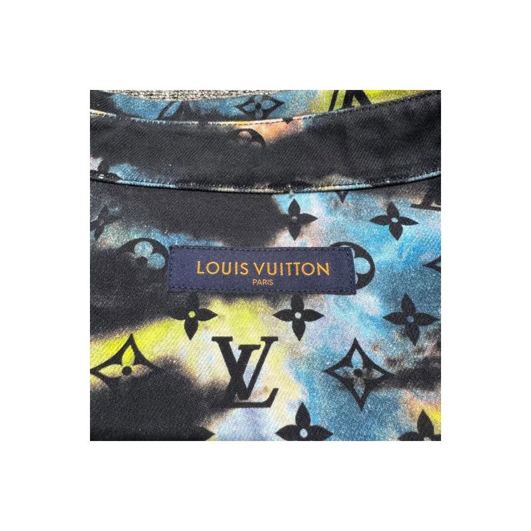 Louis Vuitton Louis Vuitton Printed Monogram Tie&Dye Denim Jacket Size US L / EU 52-54 / 3 - 3 Thumbnail