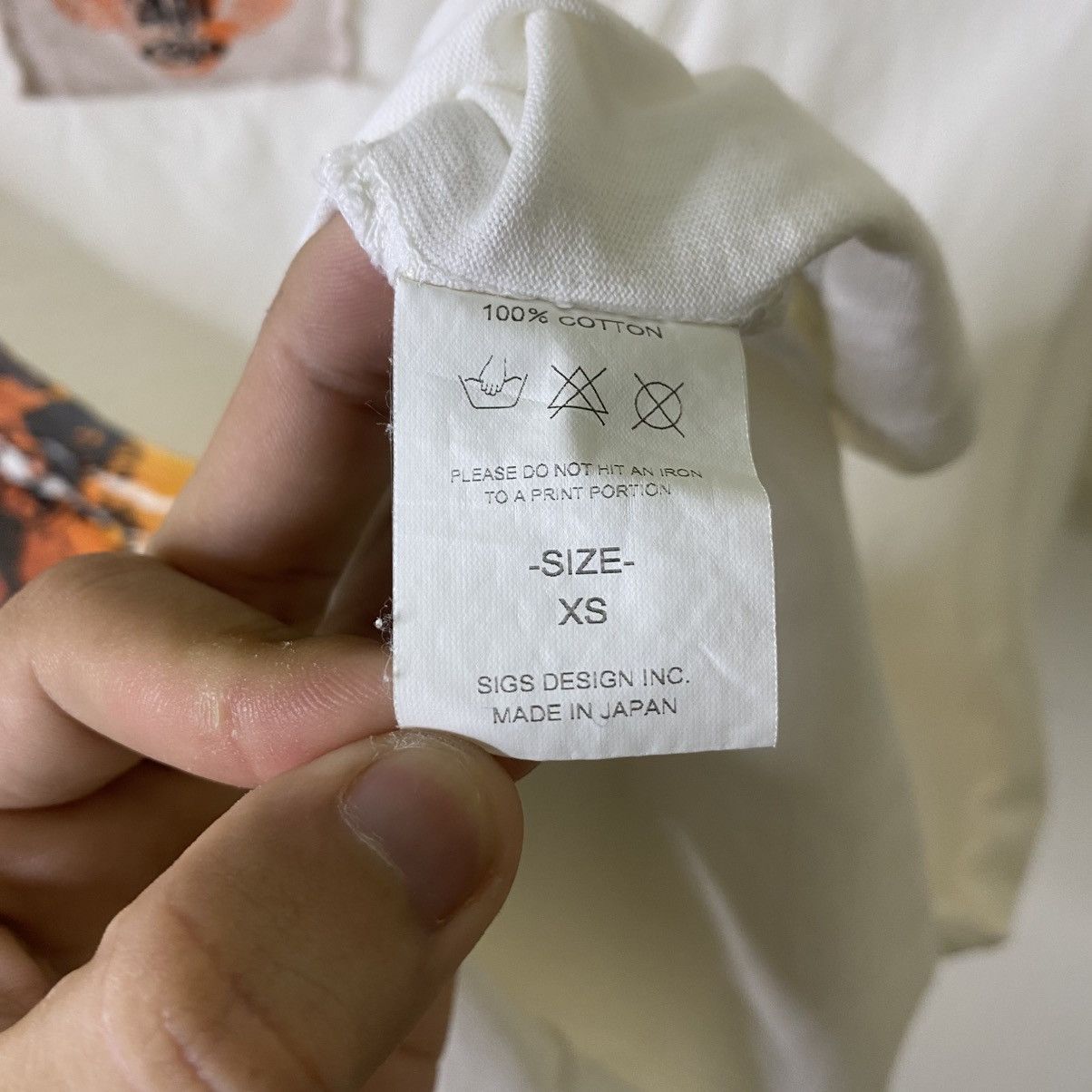 Japanese Brand Golden Age Japanese Streetwear Brand White Graphic Tee Size US S / EU 44-46 / 1 - 5 Thumbnail
