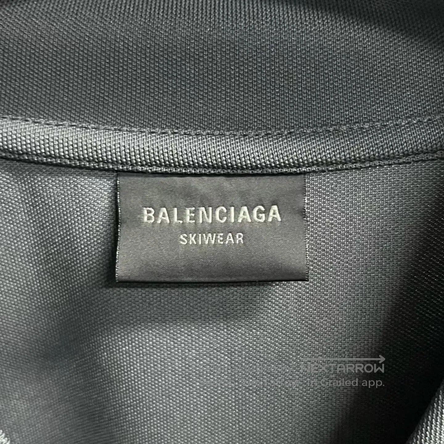 Balenciaga Balenciaga Gray patterned printed V-neck casual loose-fitt Size US XXS / EU 40 - 2 Thumbnail
