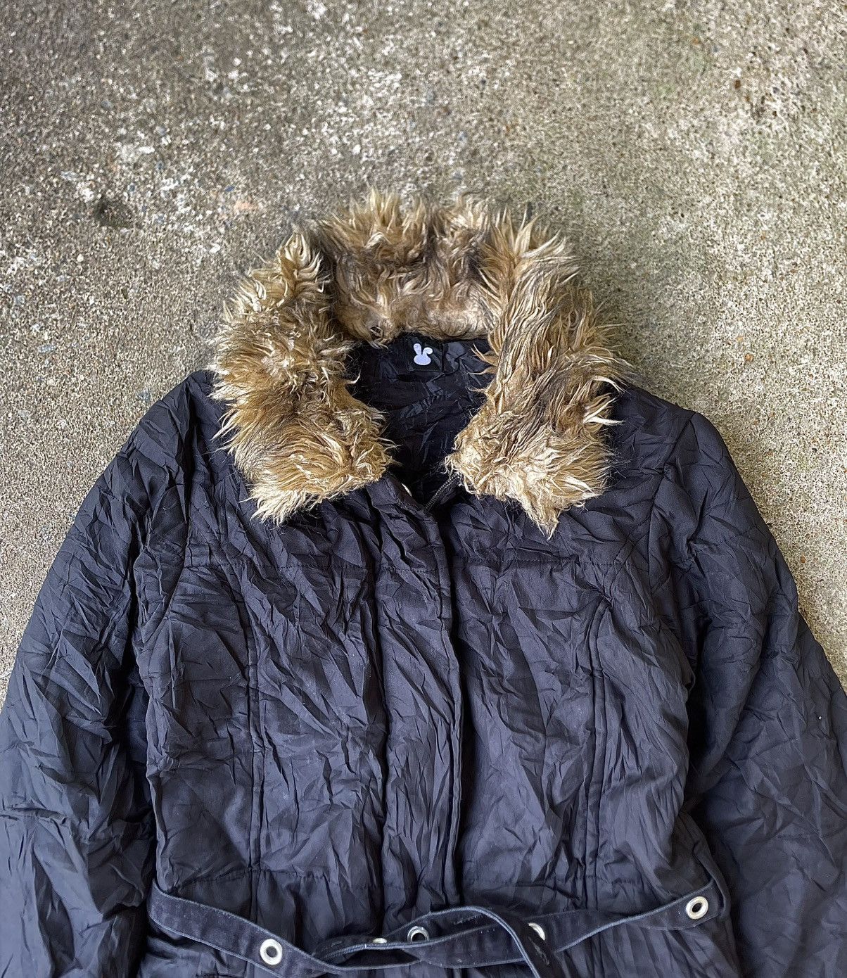If Six Was Nine Japanese Brand Bunny Fur Faux Bondage Jacket Lgb Style Size US S / EU 44-46 / 1 - 2 Thumbnail