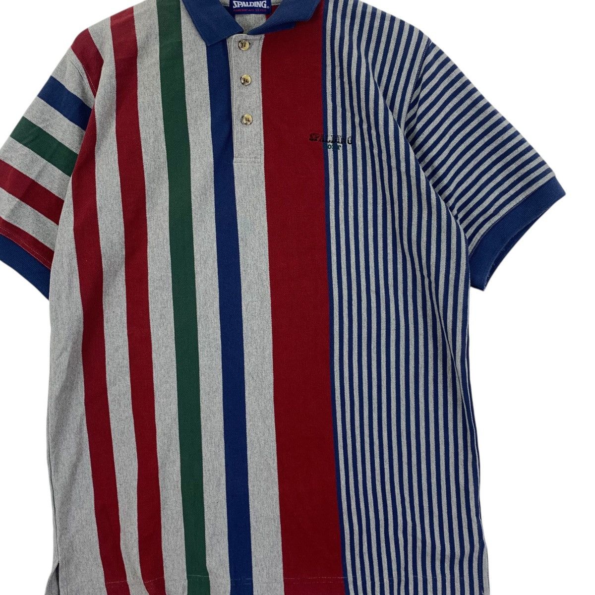 Spalding Vintage SPALDING GOLF COLLECTION Striped Tee Shirt Top Size US M / EU 48-50 / 2 - 3 Thumbnail