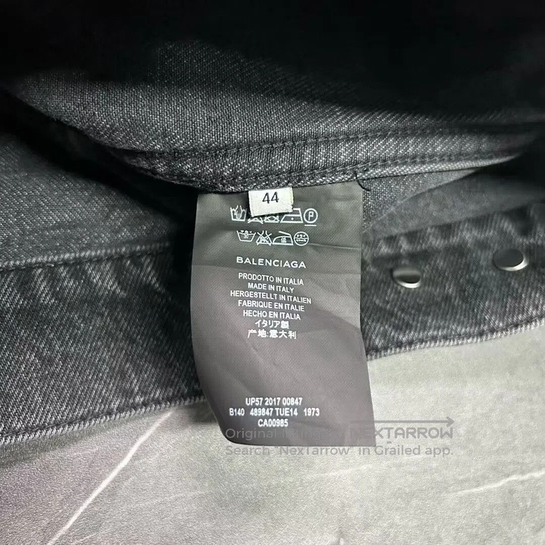 Balenciaga Balenciaga Sinners Denim Jacket. Size US M / EU 48-50 / 2 - 9 Thumbnail