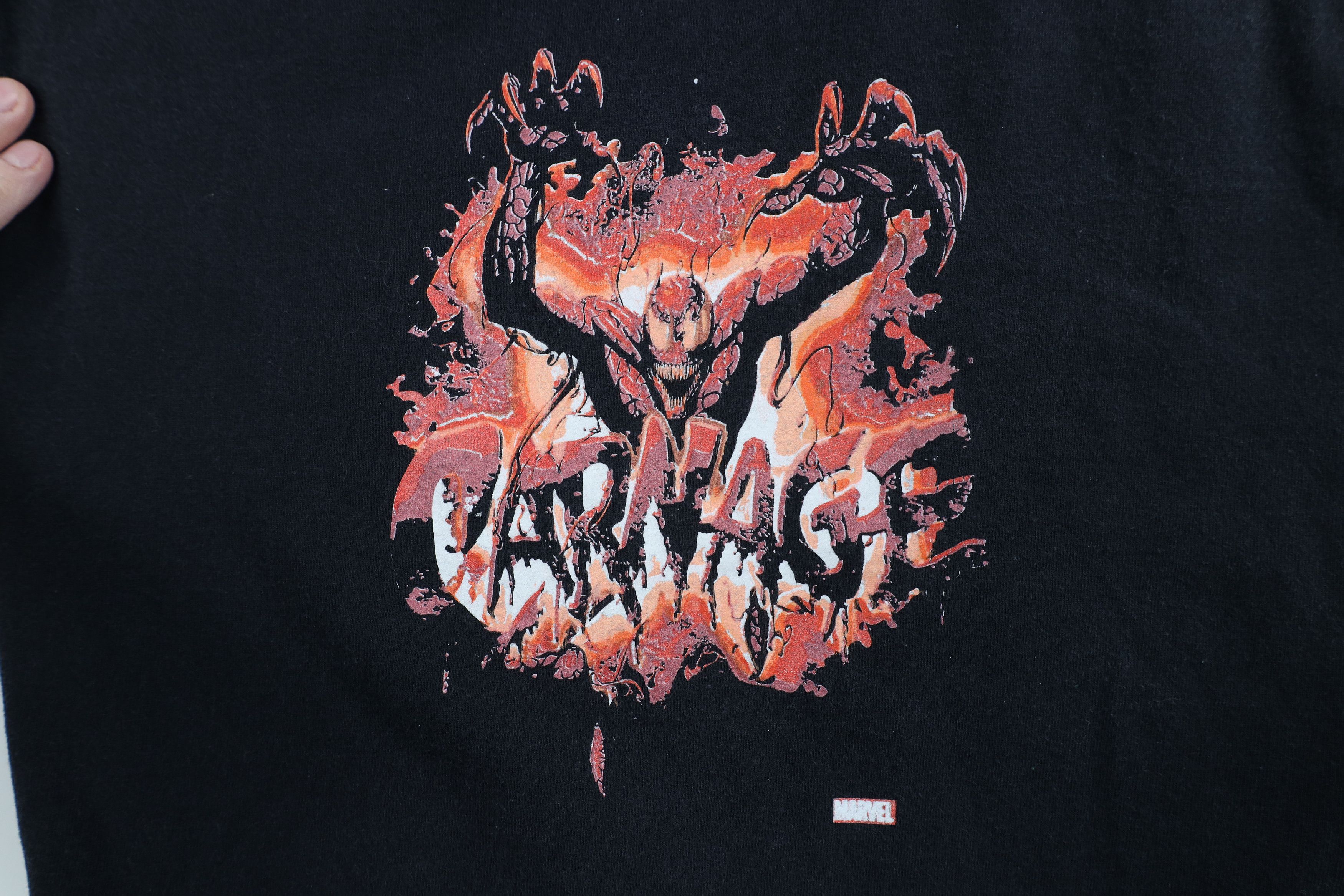 Vintage Vintage Y2K 2006 Marvel Comics Spiderman Carnage T-Shirt Size US S / EU 44-46 / 1 - 4 Thumbnail
