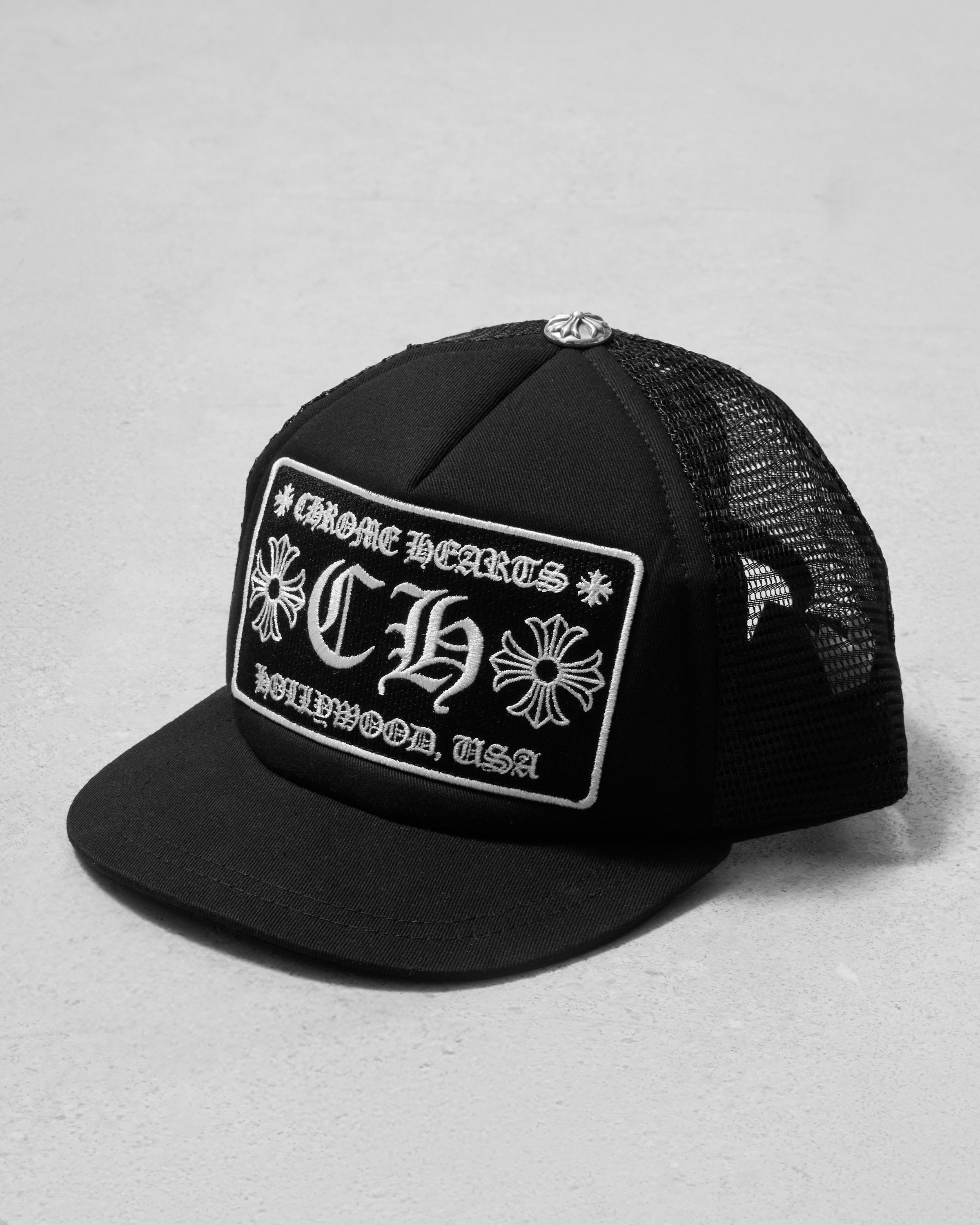 Chrome Hearts CHROME HEARTS CH Hollywood Trucker Hat Size ONE SIZE - 1 Thumbnail