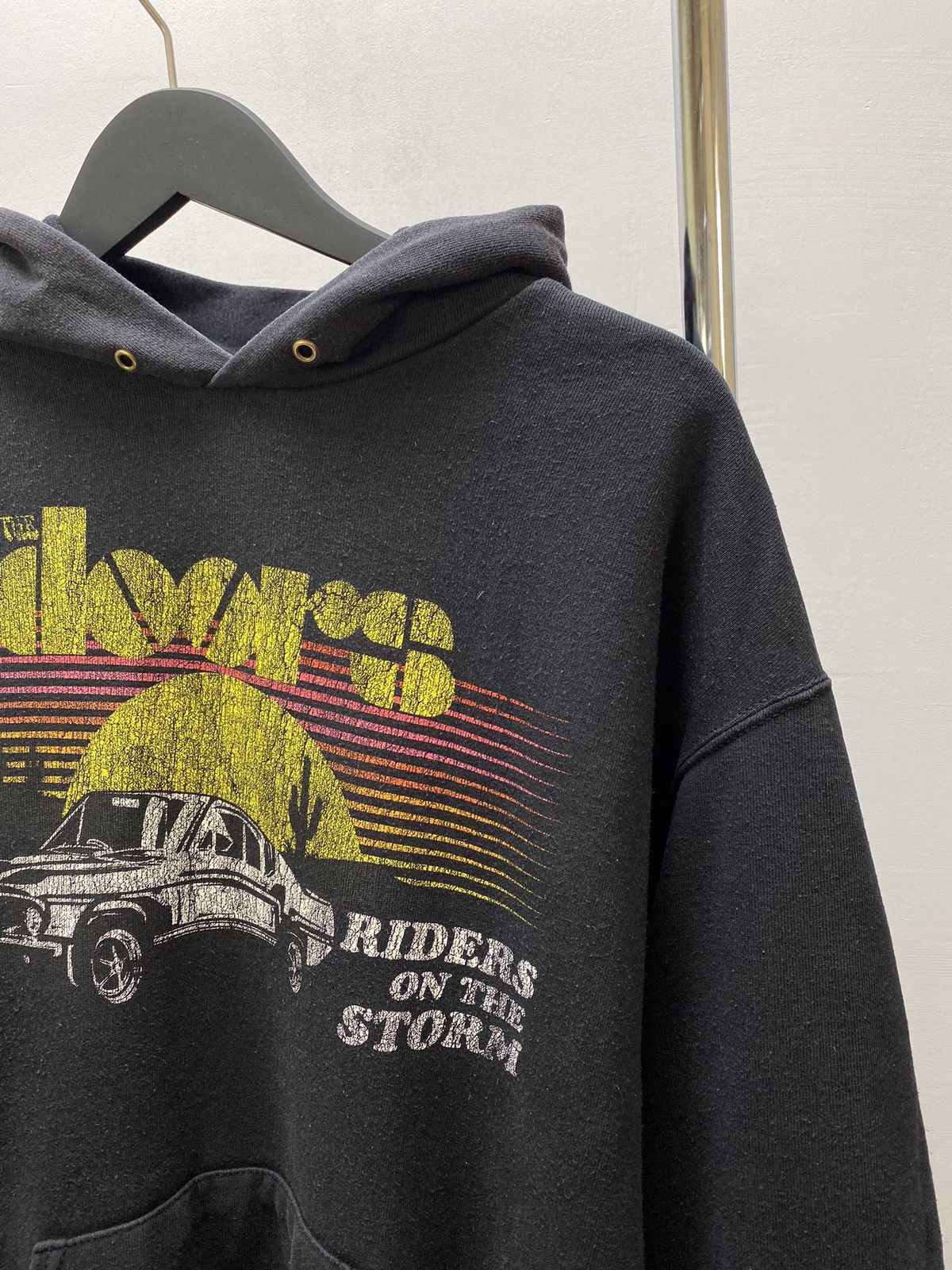 Band Tees × Vintage Vintage The Doors Riders On The Storm Hoodie Size US L / EU 52-54 / 3 - 6 Thumbnail