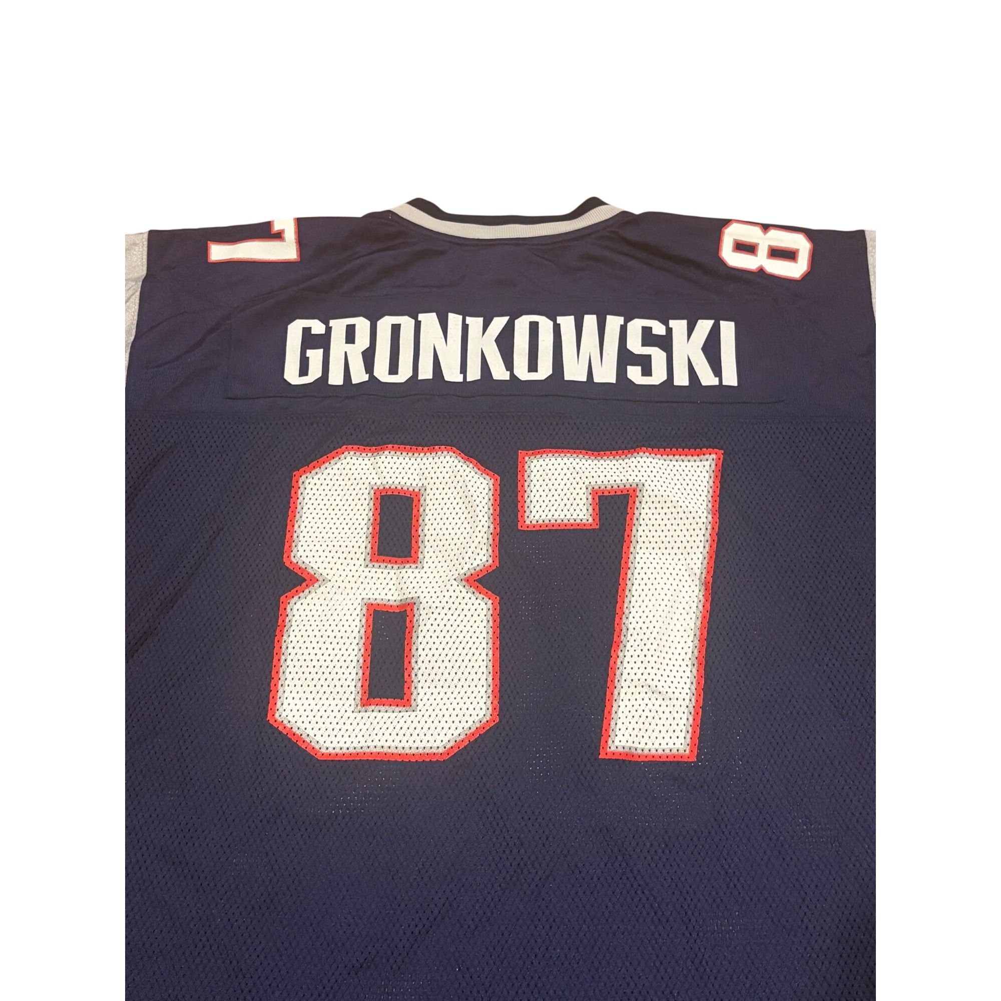 Reebok Reebok New England Patriots Rob Gronkowski Blue NFL Football Size US XXL / EU 58 / 5 - 6 Thumbnail