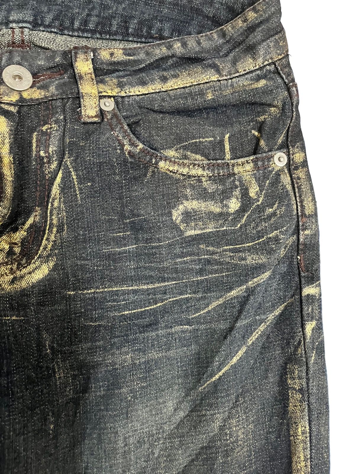 Comme Ca Ism Comme Ca Ism Flare Gold Jeans Size US 30 / EU 46 - 5 Thumbnail