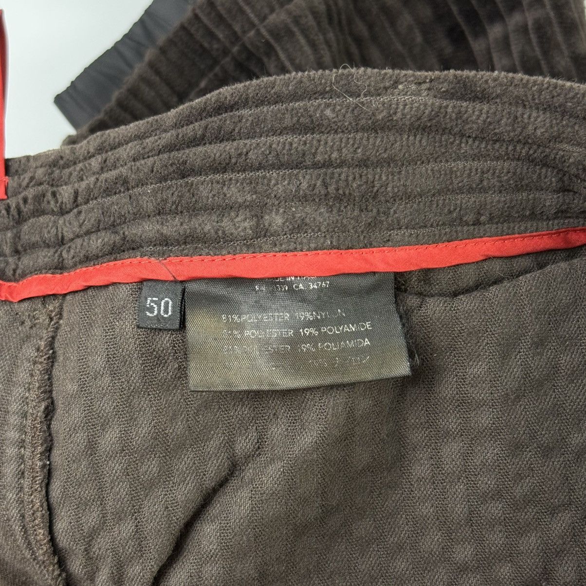 Prada Prada - Red Tab Corduroy Nylon Pants Size US 34 / EU 50 - 9 Thumbnail