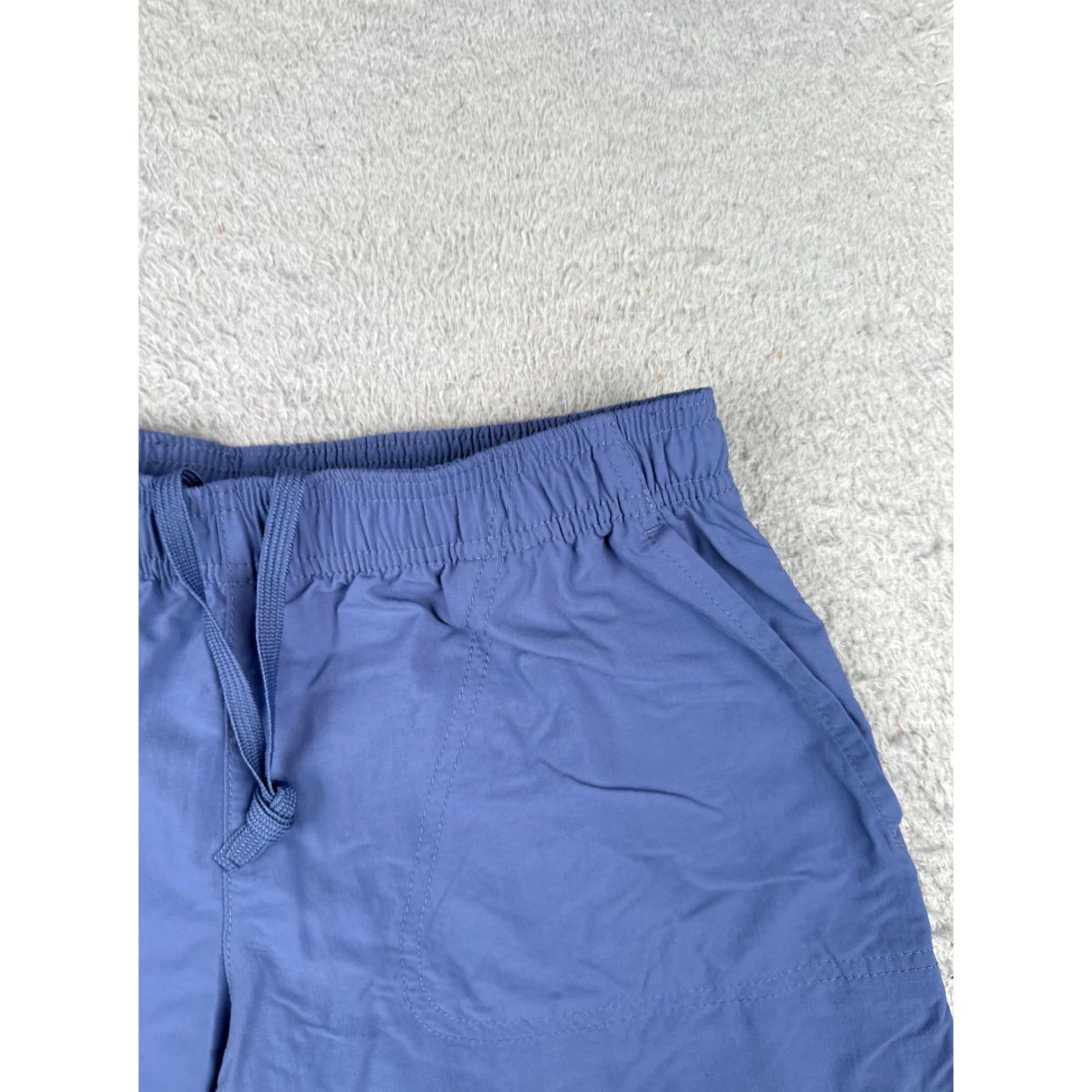 Vintage VINTAGE Columbia Shorts Women XS Blue Cargo Elastic Nylon Activewear Casual Travel Summer Girls Size 26" / US 2 / IT 38 - 5 Thumbnail