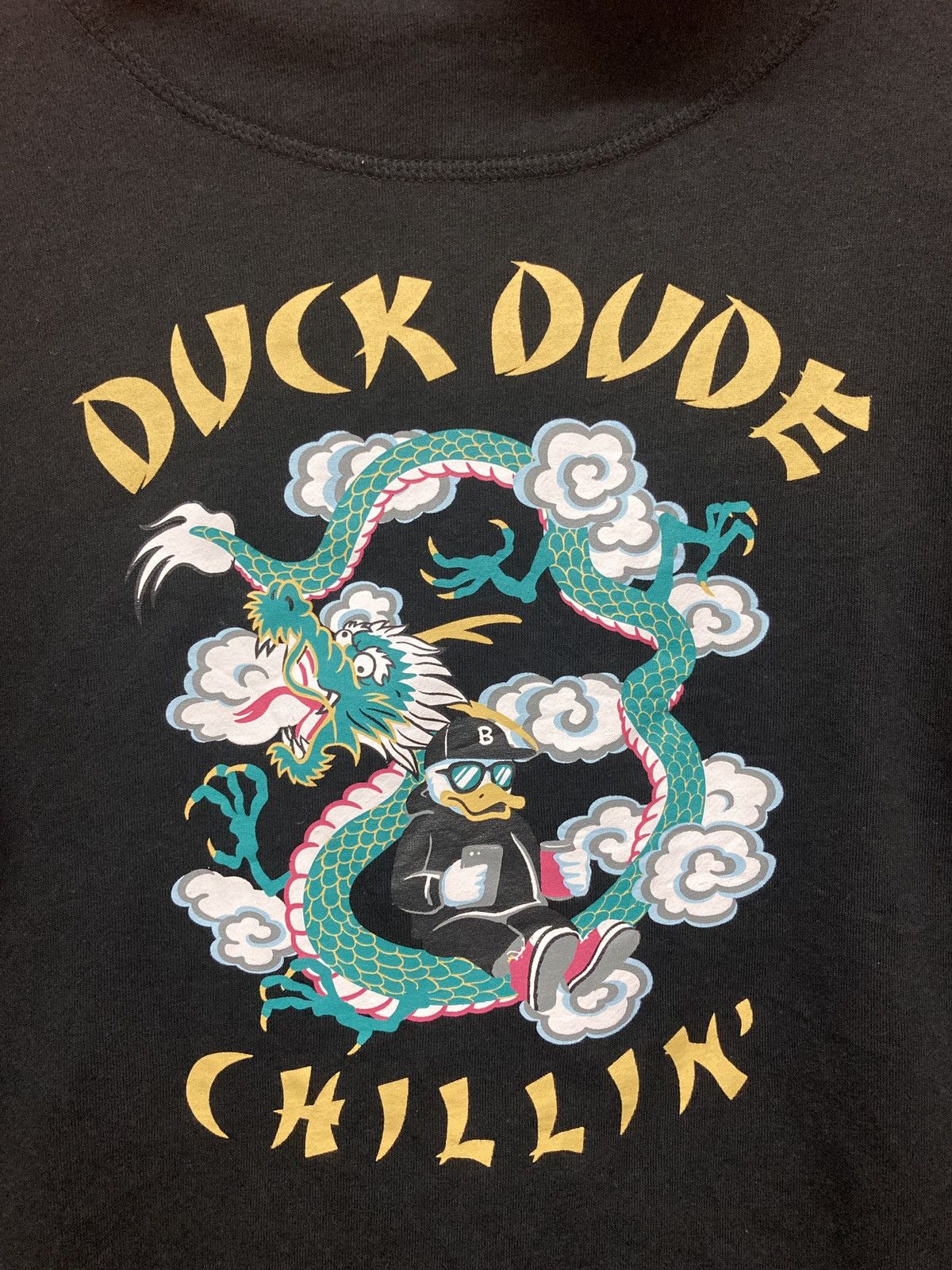 Japanese Brand Duck dude year of Dragon hoodie Size US M / EU 48-50 / 2 - 11 Thumbnail