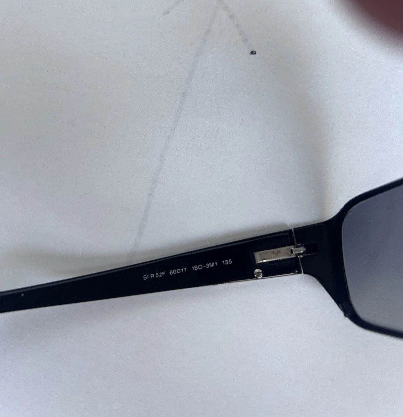 Prada Prada Sunglasses 2006 Black PR52FS SPR 52F 1BO-3M1 270324 Size ONE SIZE - 5 Thumbnail