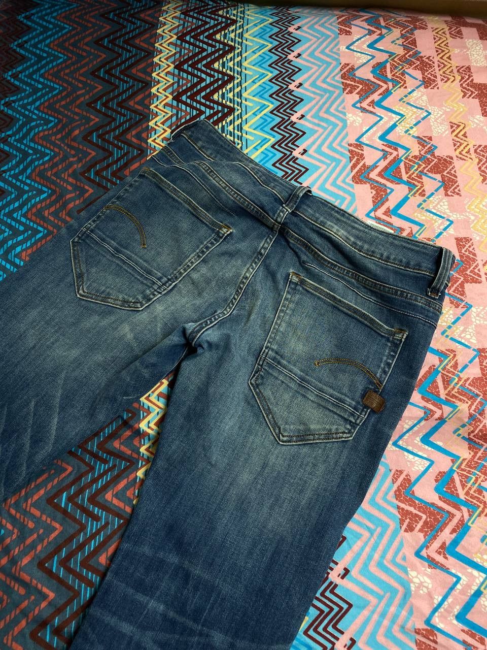 G-Star jeans Y2K G-Star Raw logo vintage D-STAQ 5-POCKET slim Size US 31 - 16 Thumbnail