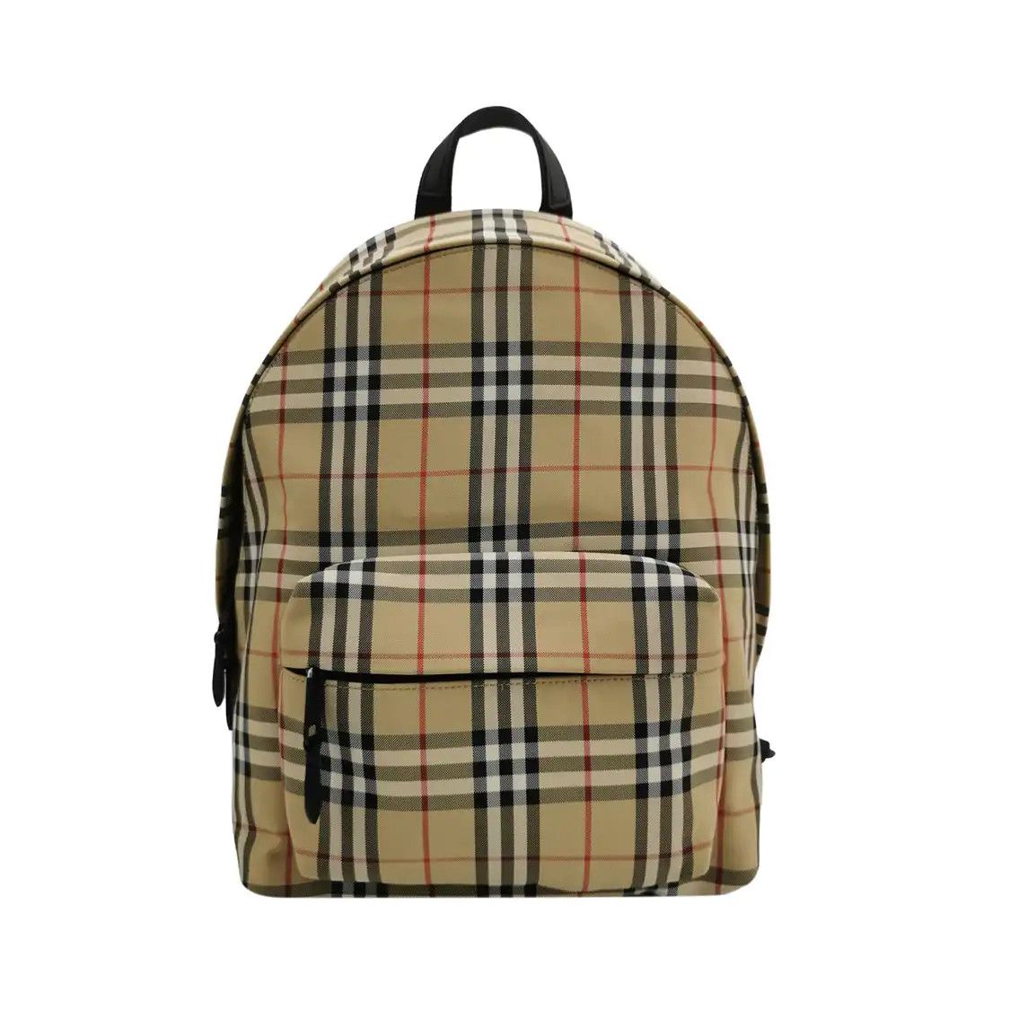 Burberry Khaki Canvas Backpack in Beige, Women's