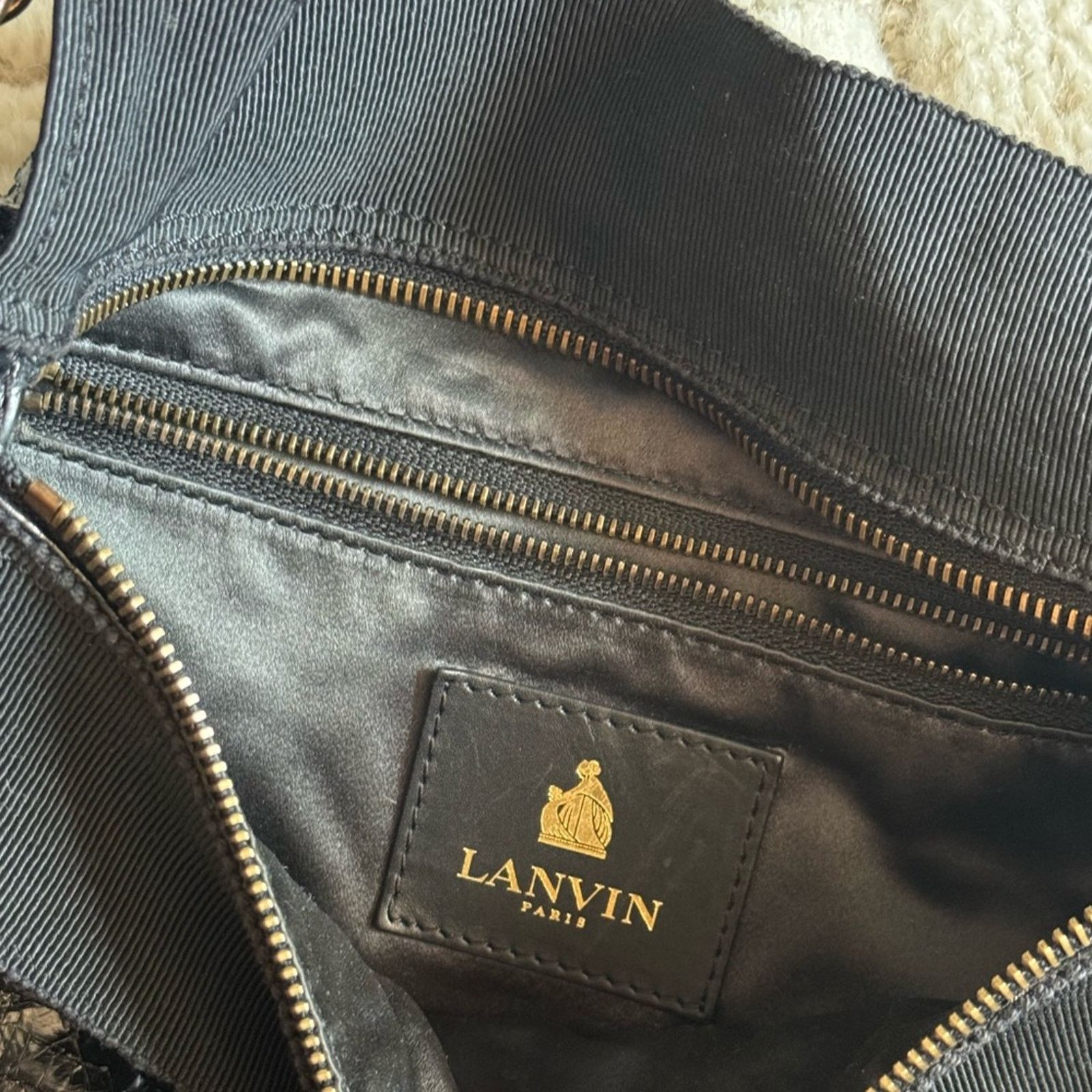 Lanvin Lanvin Snakeskin Satchel Size ONE SIZE - 4 Thumbnail