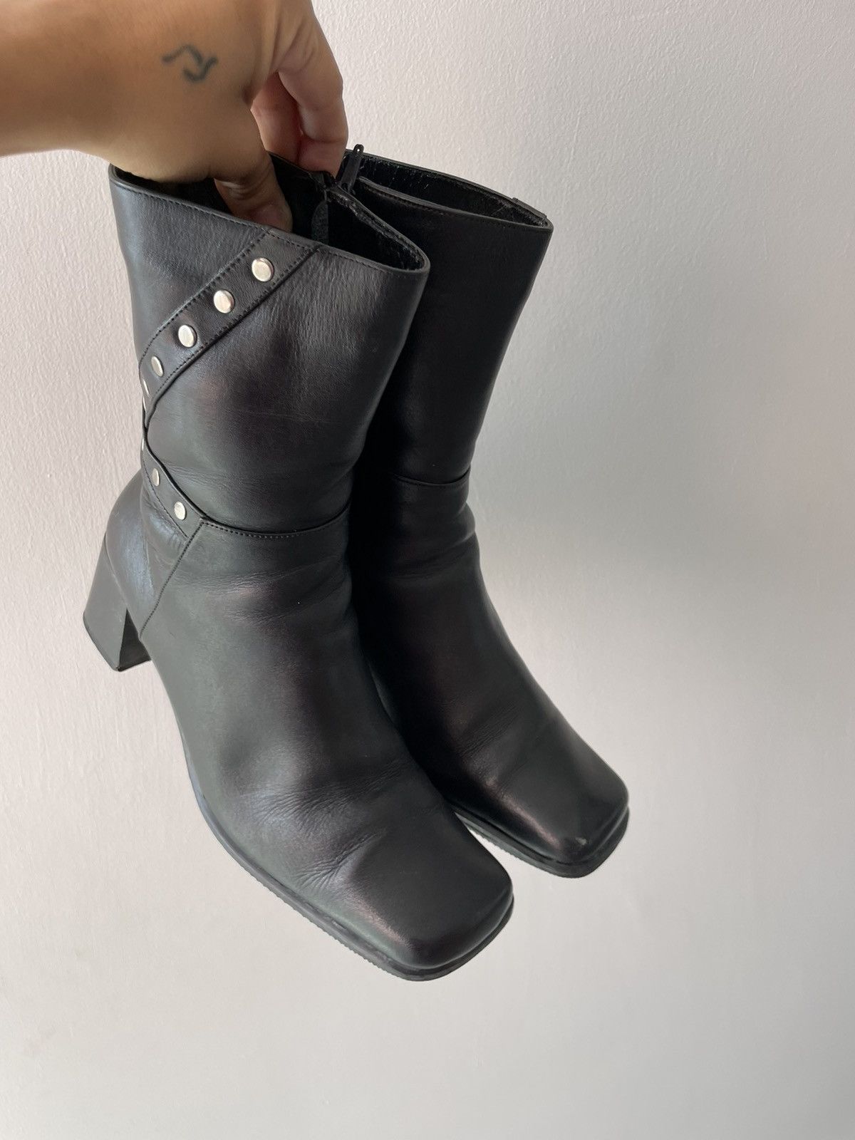 Vintage Vintage leather boots Size US 7.5 / IT 37.5 - 9 Thumbnail