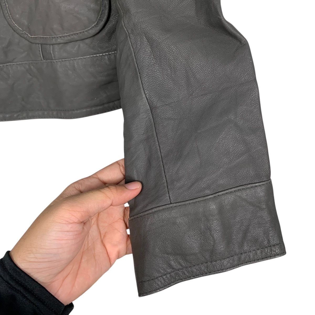 Japanese Brand Japanese Brand Eddy Formation Women Leather Jacket Size S / US 4 / IT 40 - 13 Thumbnail