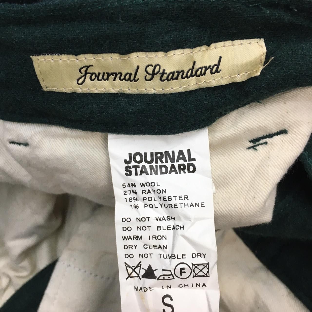 Journal Standard Vtg JOURNAL STANDARD Long Pants Trousers Elastic Leg Size US 30 / EU 46 - 4 Thumbnail