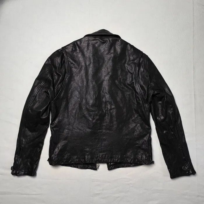 Yohji Yamamoto YOHJI YAMAMOTO LEATHER JACKET Size US XXL / EU 58 / 5 - 2 Thumbnail