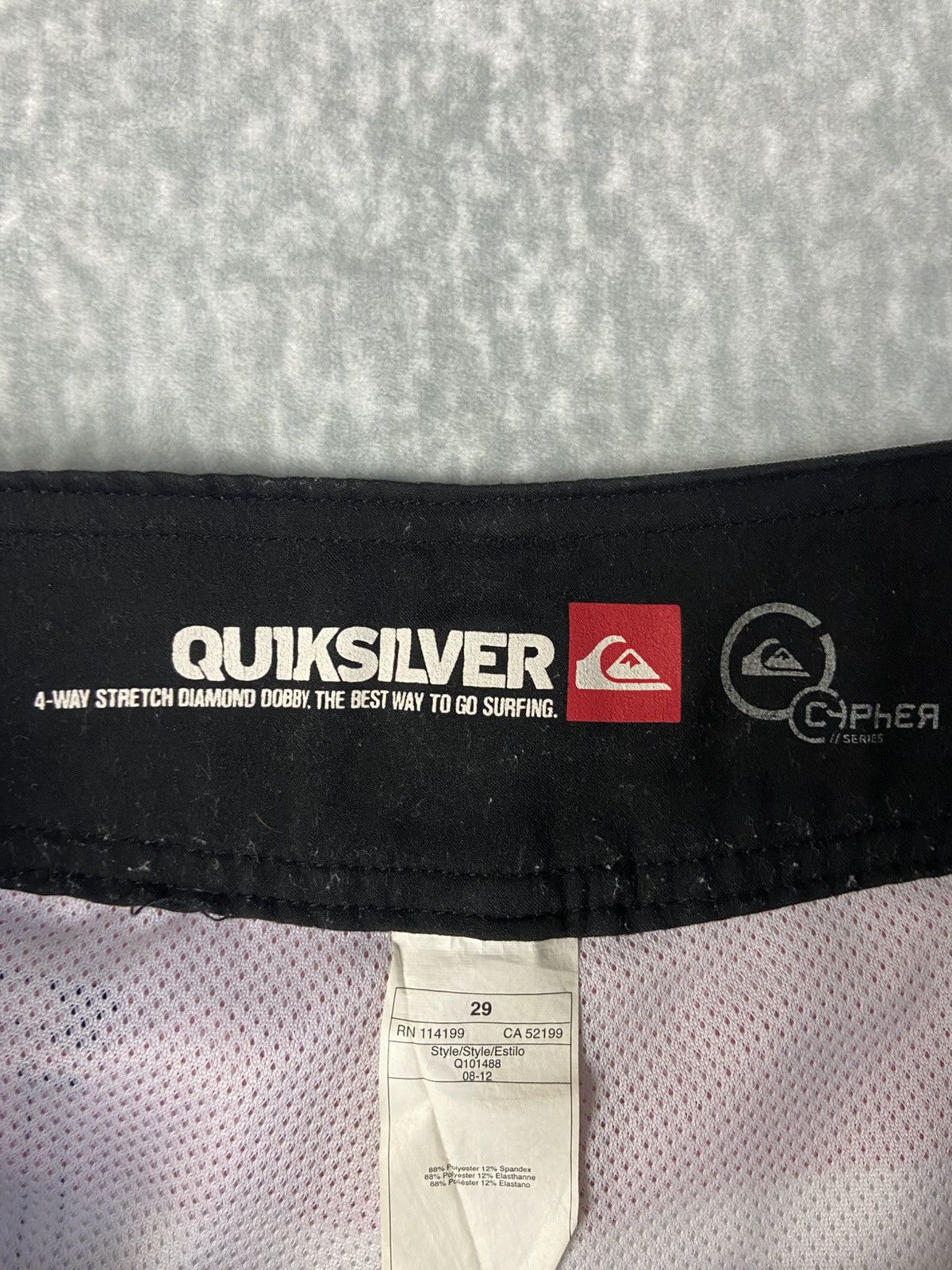 Quiksilver Retro Quiksilver Everyday Brigg Vee 20" Boardshorts Size US 29 - 3 Thumbnail