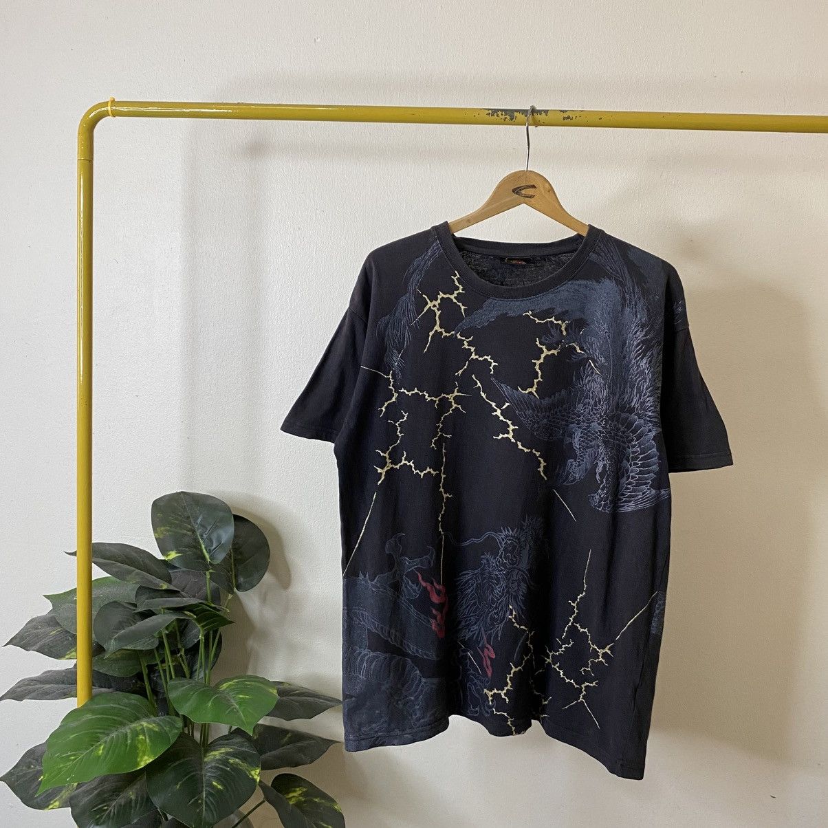 Japanese Brand Japan Motive Sukajan Karakuri Tamashii Ed Hardy Style Faded Size US L / EU 52-54 / 3 - 1 Thumbnail