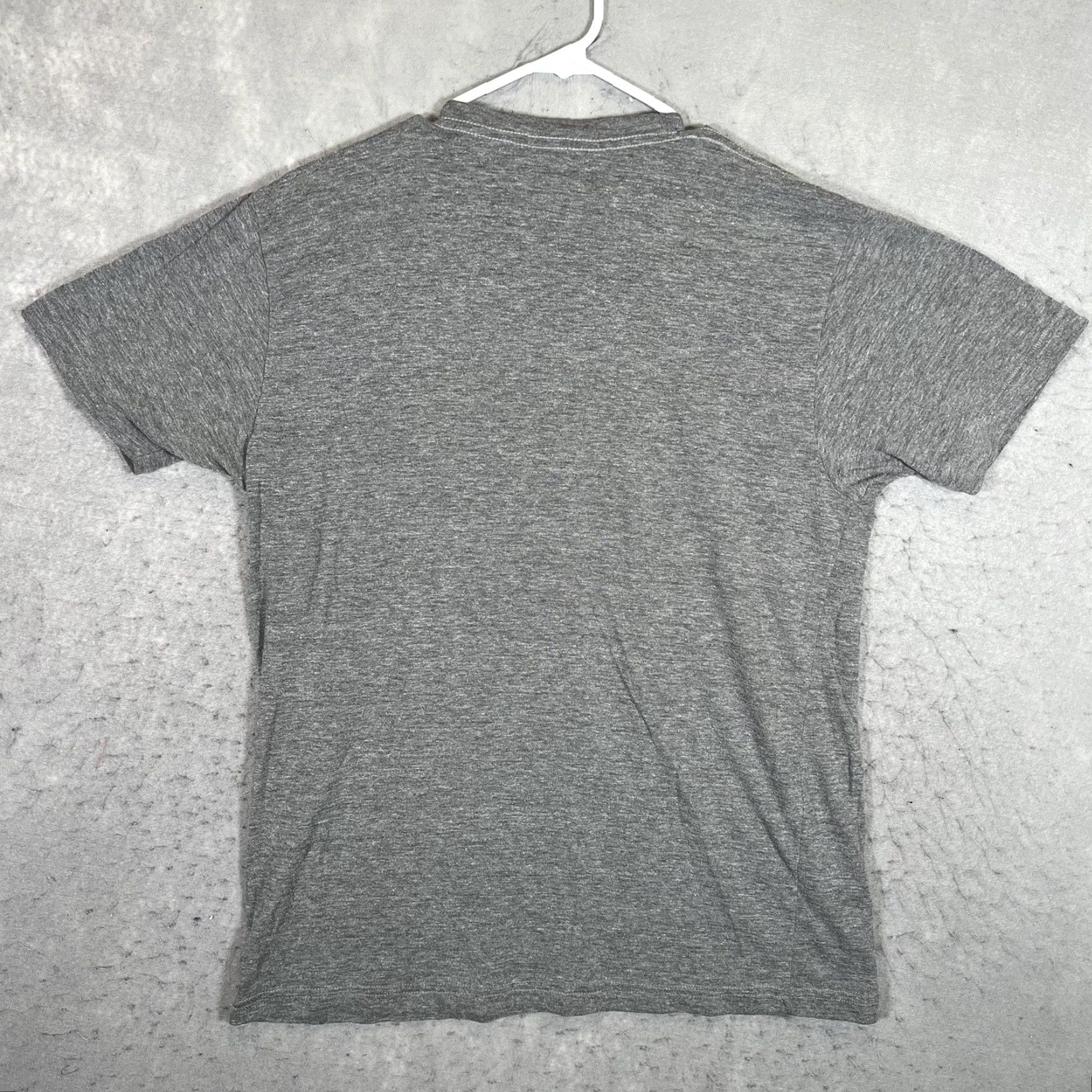 Vintage VINTAGE Raygun T-Shirt Mens Adult Large Gray USA Made Shirt Crew Neck Short Sleeve Cotton Blend Graphic Print USA Theme 90s? Size US L / EU 52-54 / 3 - 7 Thumbnail