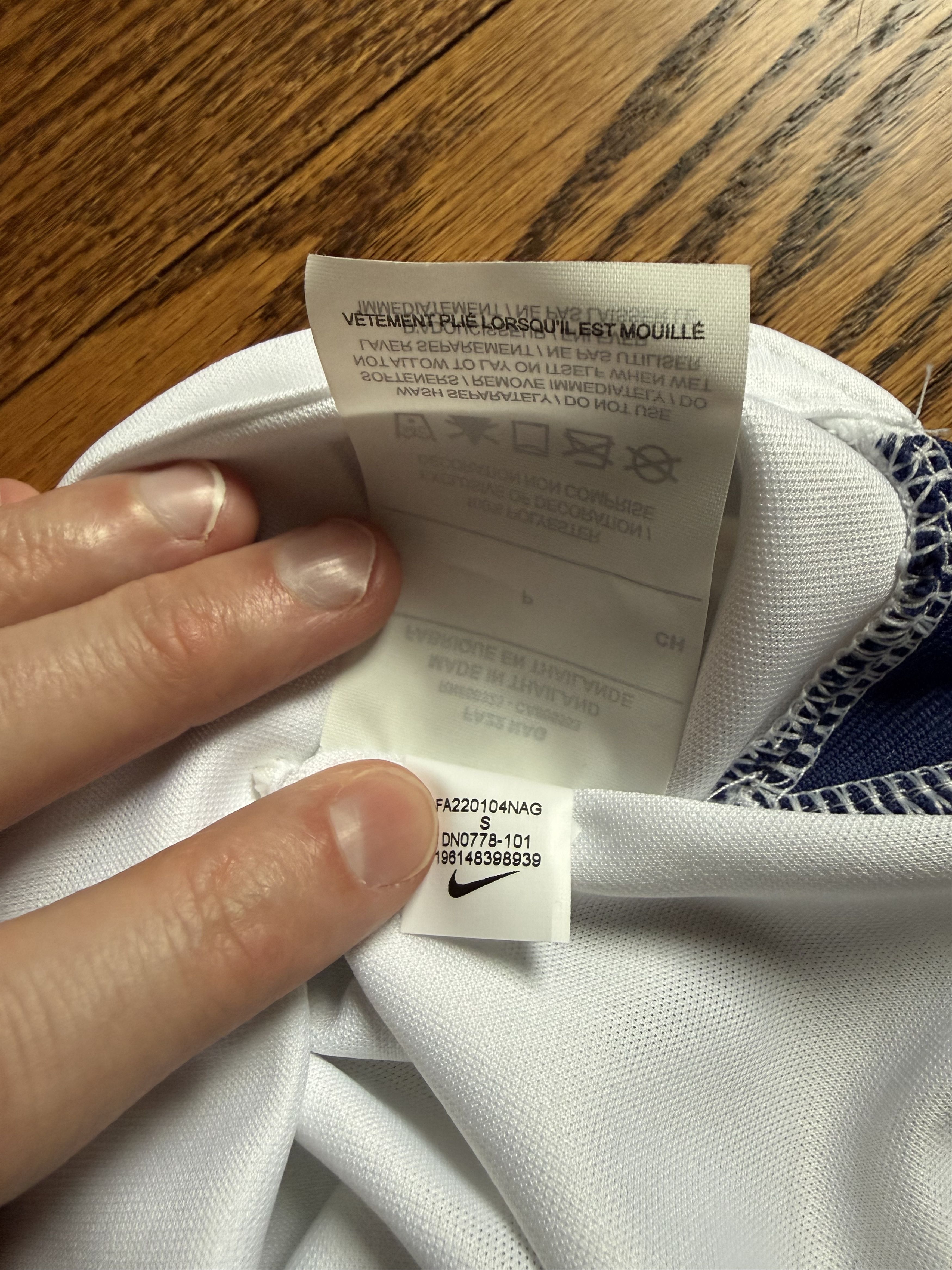 Nike Nike Women's USMNT 2022/23 Home Stadium Replica Jersey, S Size ONE SIZE - 5 Thumbnail