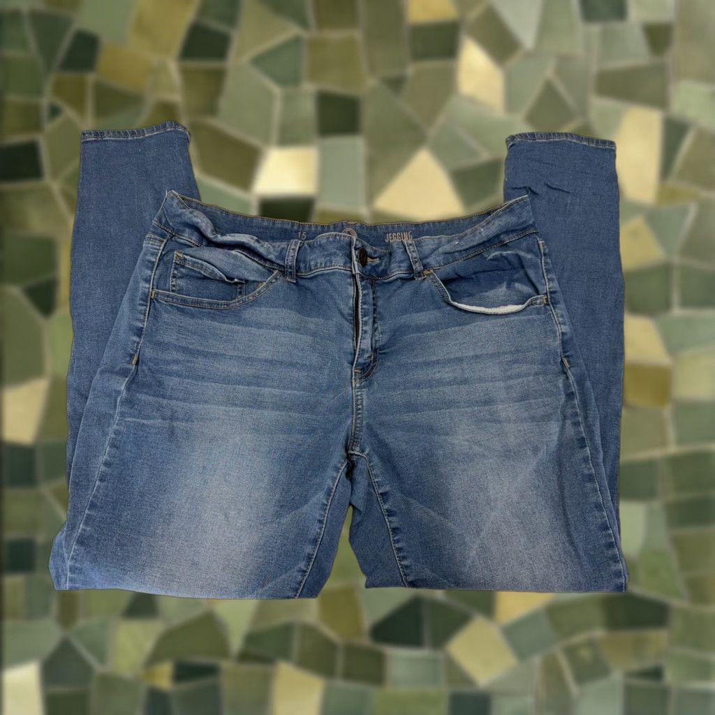 Denime SO Juniors Jeans Size 15 Jegging Skinny Denim Size 36" / US 14 / IT 50 - 1 Thumbnail