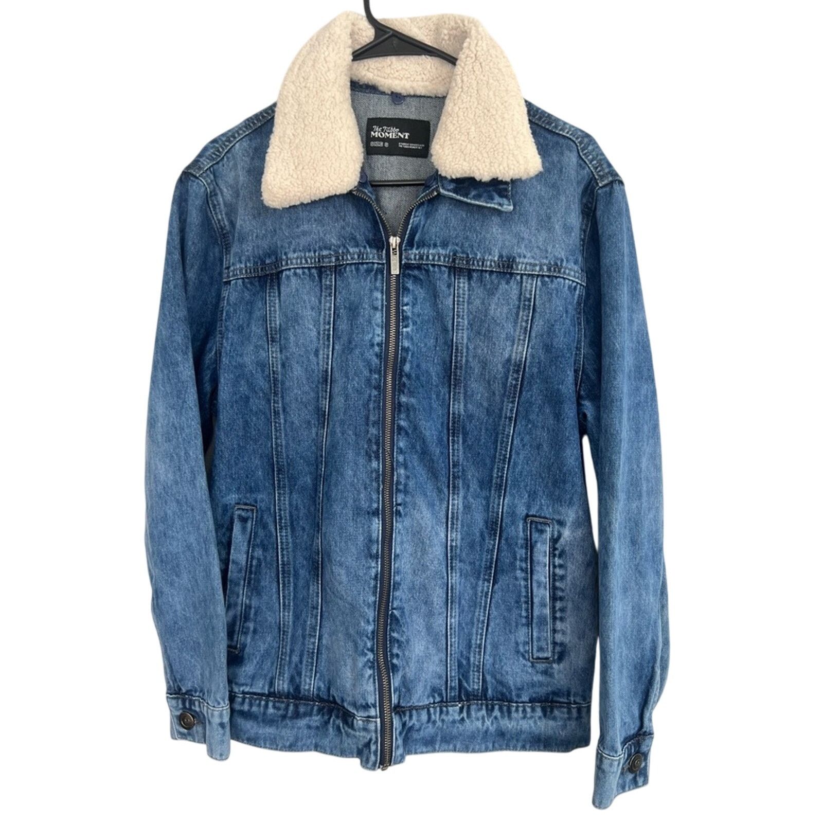 REVOLVE Revolt The Tubbo Moment Unisex By The Sea Jean Jacket CLEAN Size S / US 4 / IT 40 - 2 Thumbnail