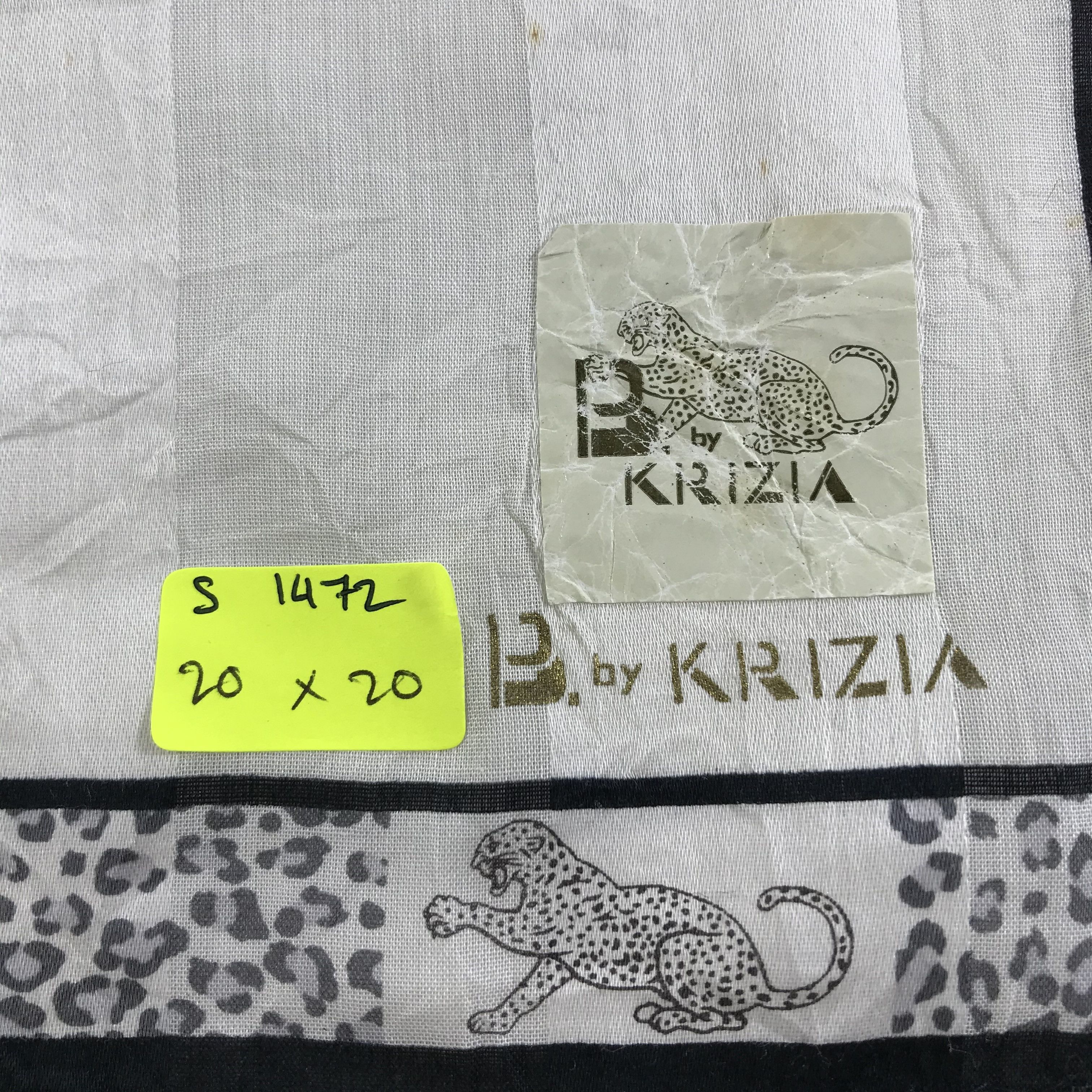 Krizia Uomo × Vintage Krizia Uomo Bandana / Handkerchief / Neckerchief - S1472 Size ONE SIZE - 5 Thumbnail