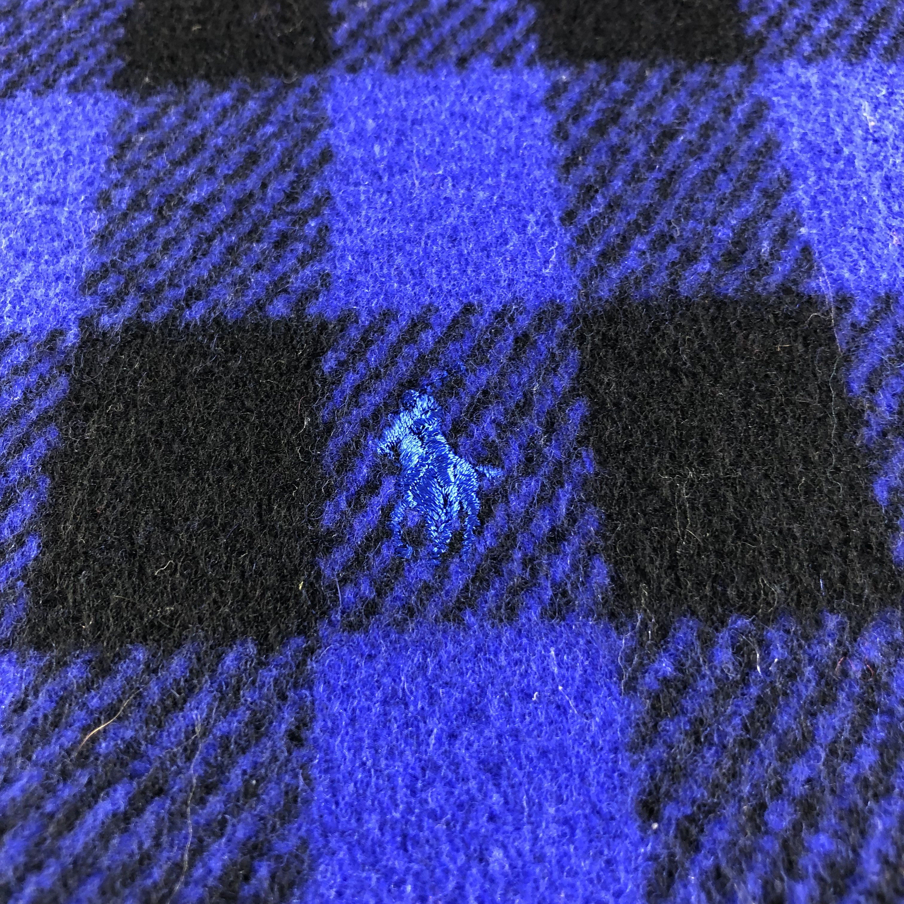 Polo Ralph Lauren Polo Ralph Lauren Tartan Wool Scarf Muffler Neckwear V2300 Size ONE SIZE - 4 Thumbnail