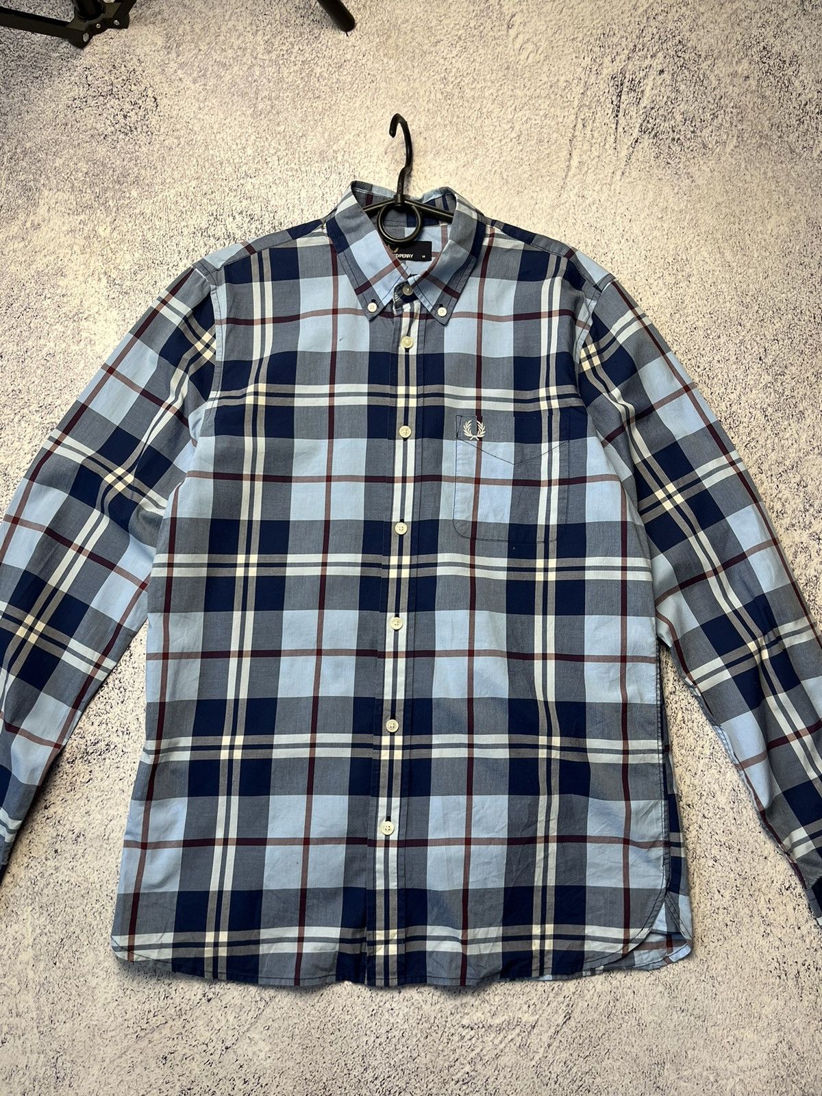 Fred Perry Vintage Fred Perry Plaid Shirt Size M Y2K Size US M / EU 48-50 / 2 - 15 Thumbnail