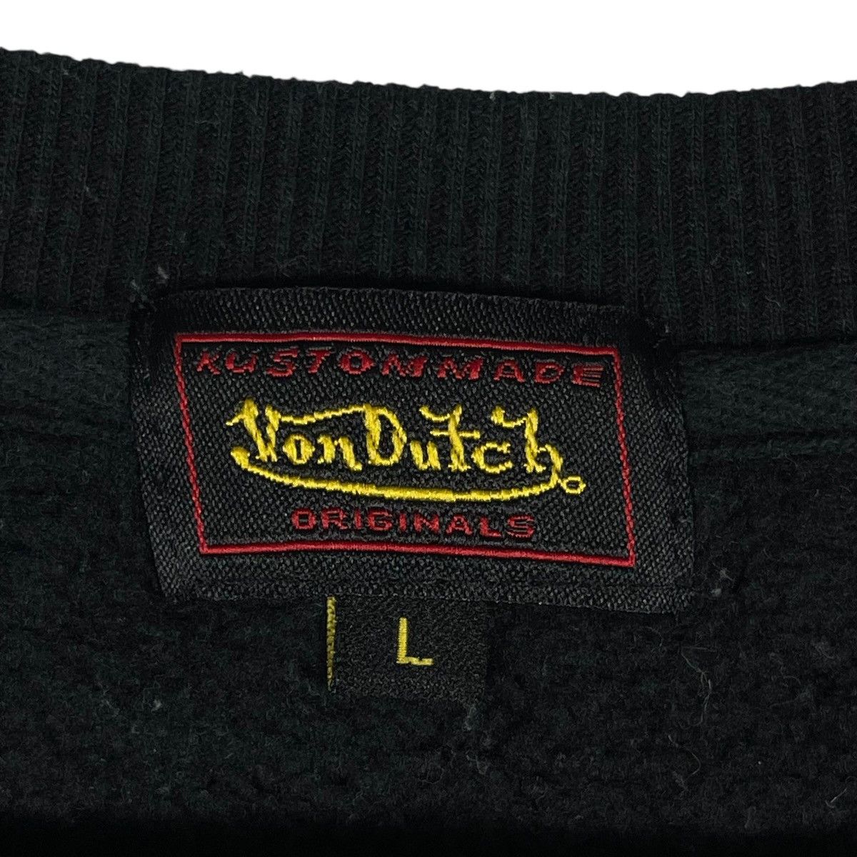 Von Dutch Vintage Von Dutch Sweatshirt Black Large Size US L / EU 52-54 / 3 - 10 Thumbnail