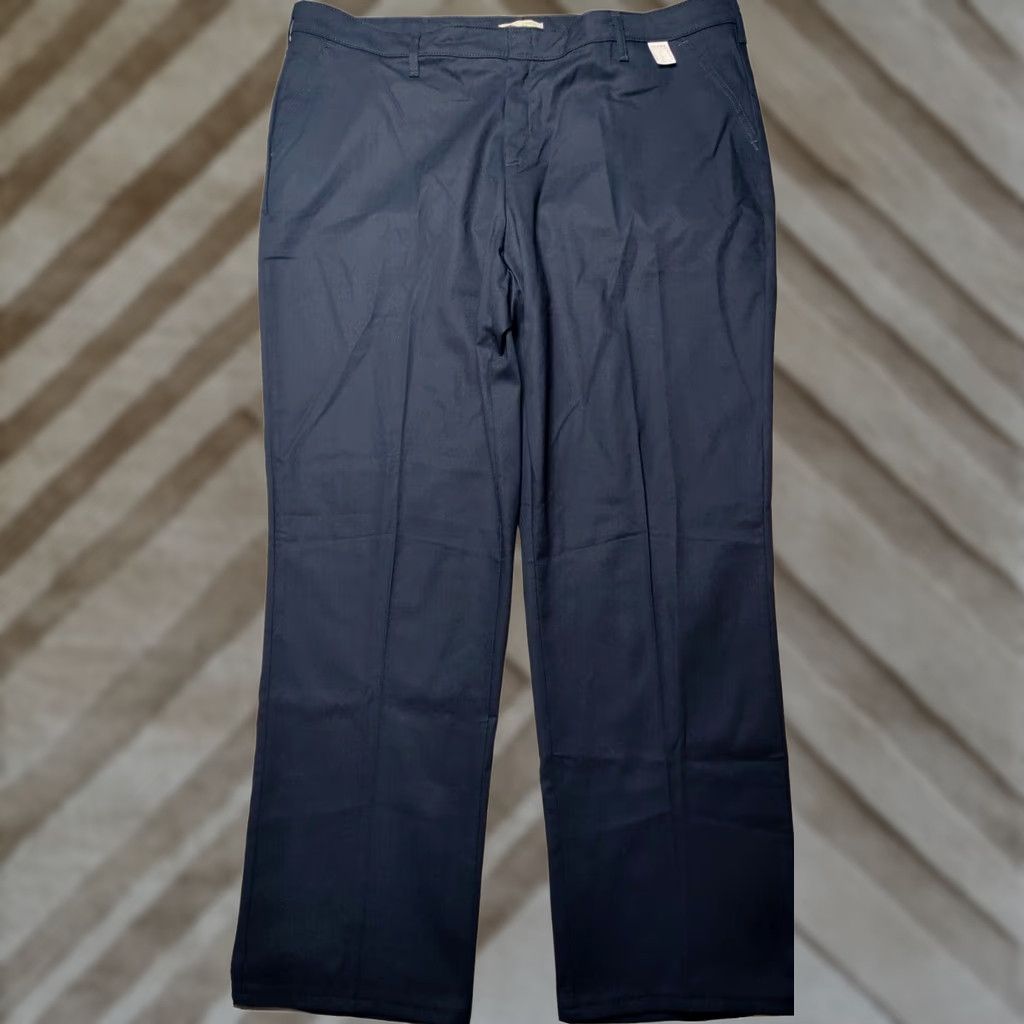 Dickies DICKIES Occupational Wear Women Plus 18W Chino Pants Blue 32" Inseam NEW Size 40" / US 18 - 1 Thumbnail