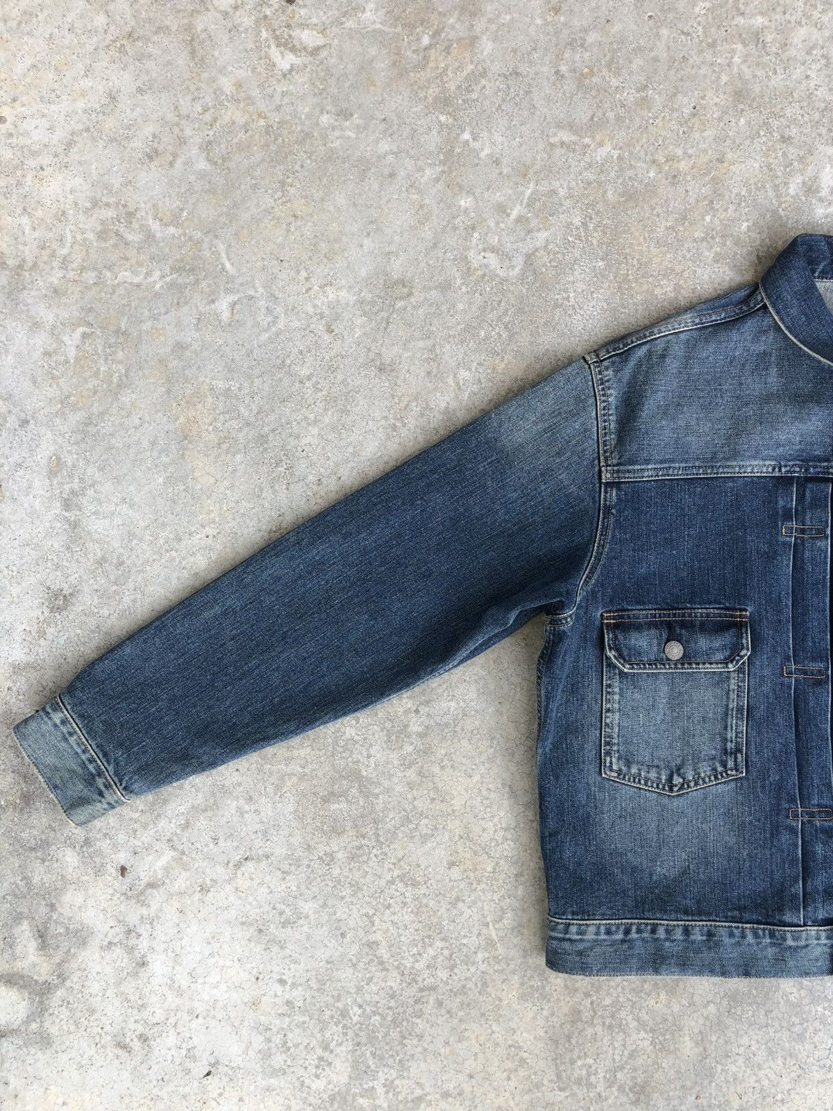 Japanese Brand Type 2 Japanese GU Distressed Denim Size US L / EU 52-54 / 3 - 4 Thumbnail