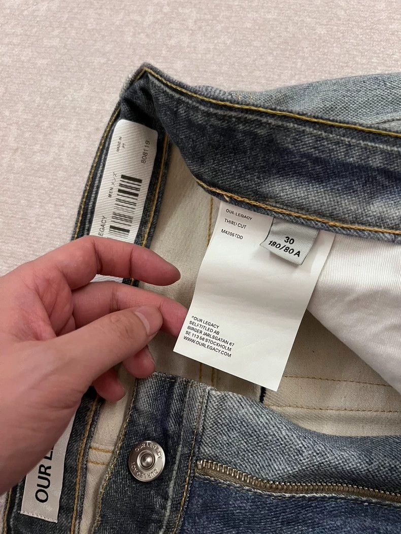 Our Legacy Our LegacyJeans Transfer printing process Size US 30 / EU 46 - 3 Thumbnail