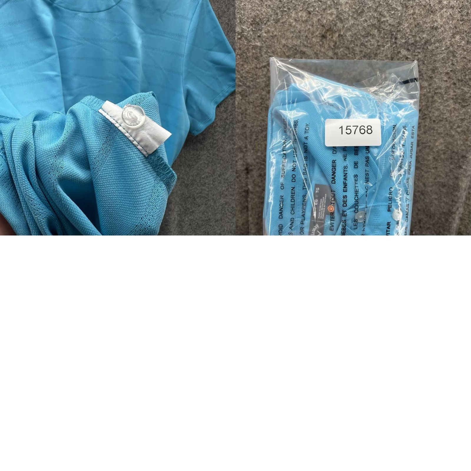 Callaway VINTAGE: No Callaway Polo Shirt Women XL Blue Golf Outdoors Polyester Polo Shirt Women XL Blue Golf Outdoors Polyester Size XL / US 12-14 / IT 48-50 - 9 Thumbnail