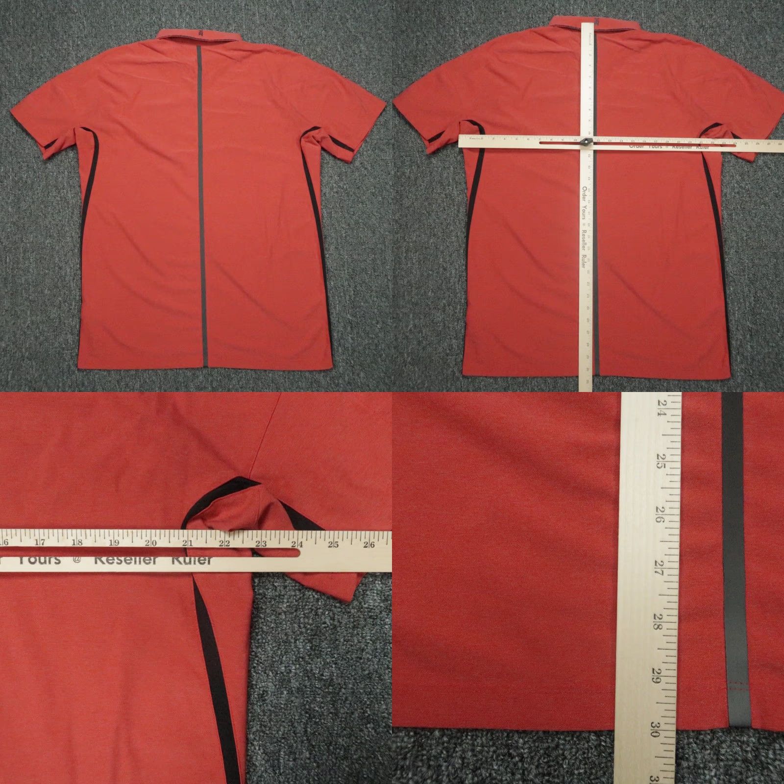 Nike Nike Tiger Woods Shirt VL Max Woven Polo Golf Performance Red Large Men Size US L / EU 52-54 / 3 - 8 Thumbnail